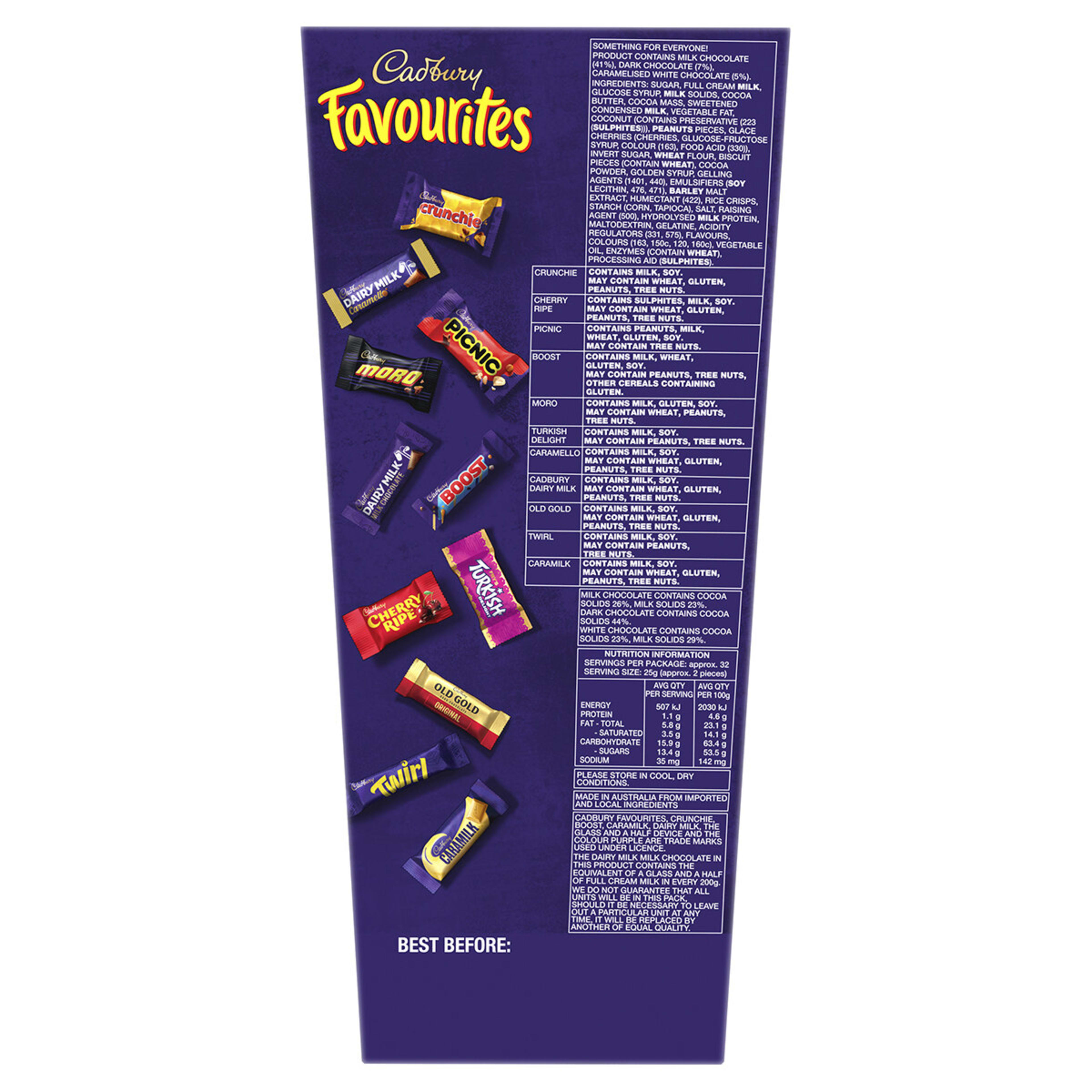 5 Cadbury Favourites 820g, 5 of 5