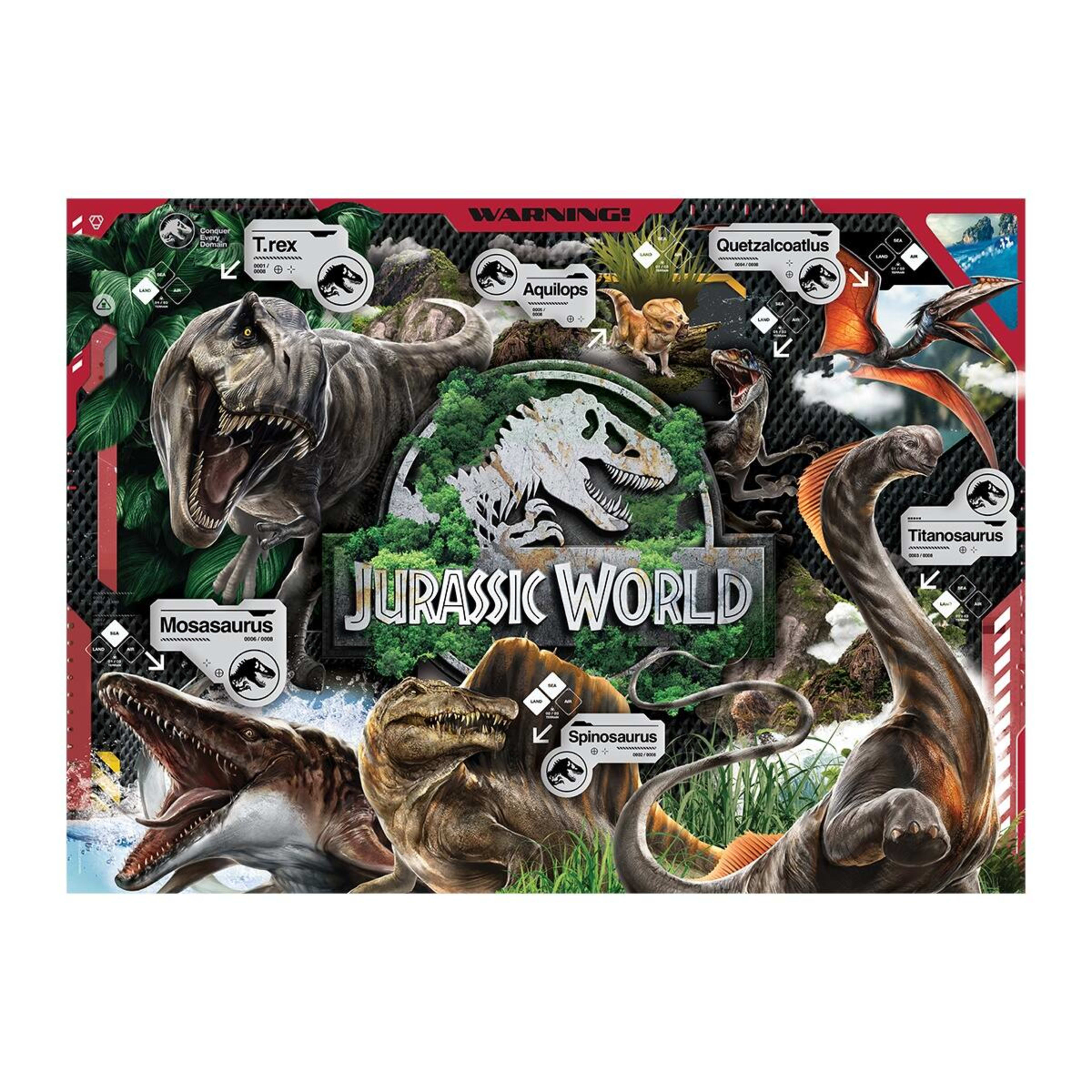 2 1000 Piece Arrow Gold Edition Jurassic World Rebirth Puzzle Set, 2 of 3