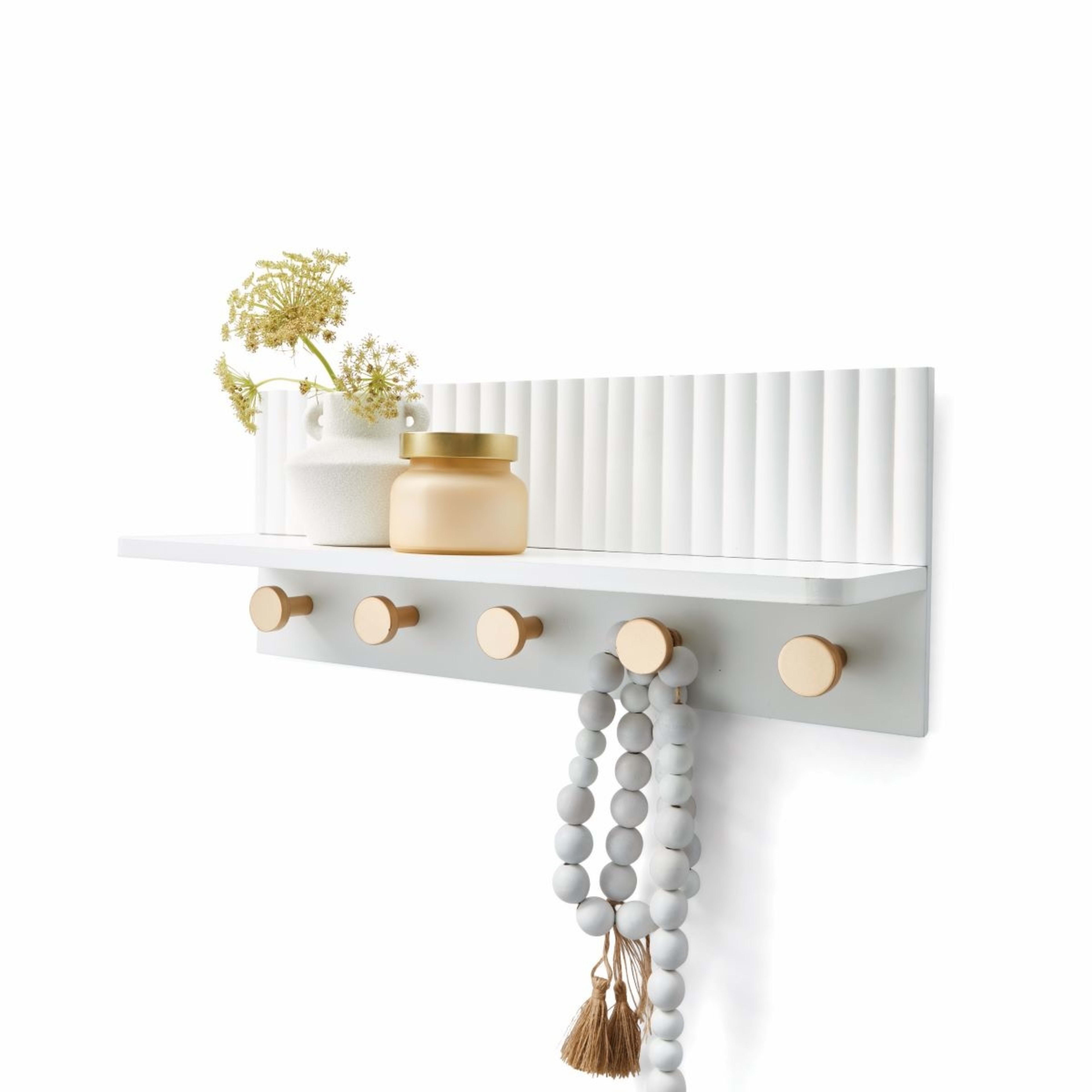 Linear Shelf with Hooks Kmart