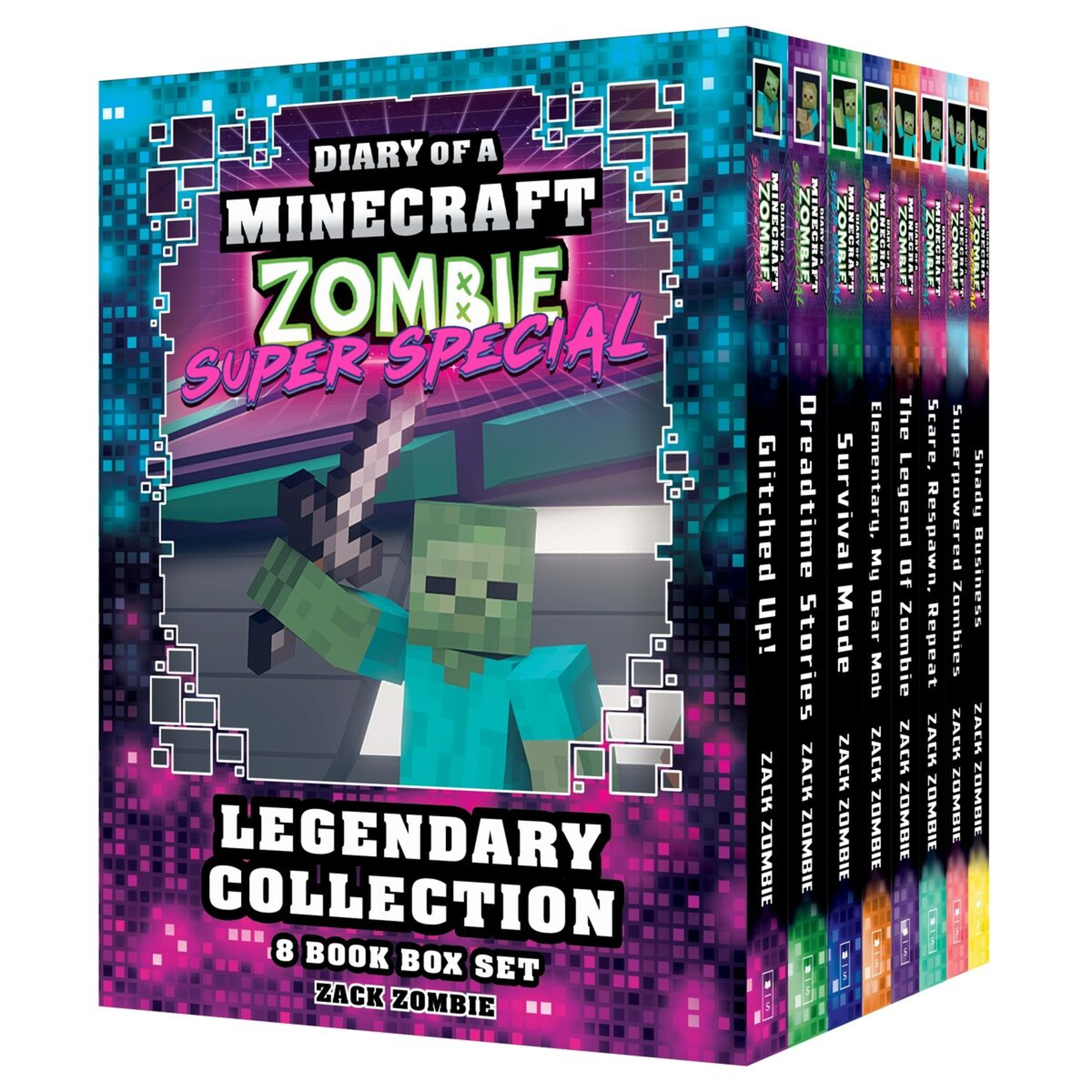 1 Diary of a Minecraft Zombie Super Special: Legendary Collection 6 Book Box Set by Zack Zombie - Book