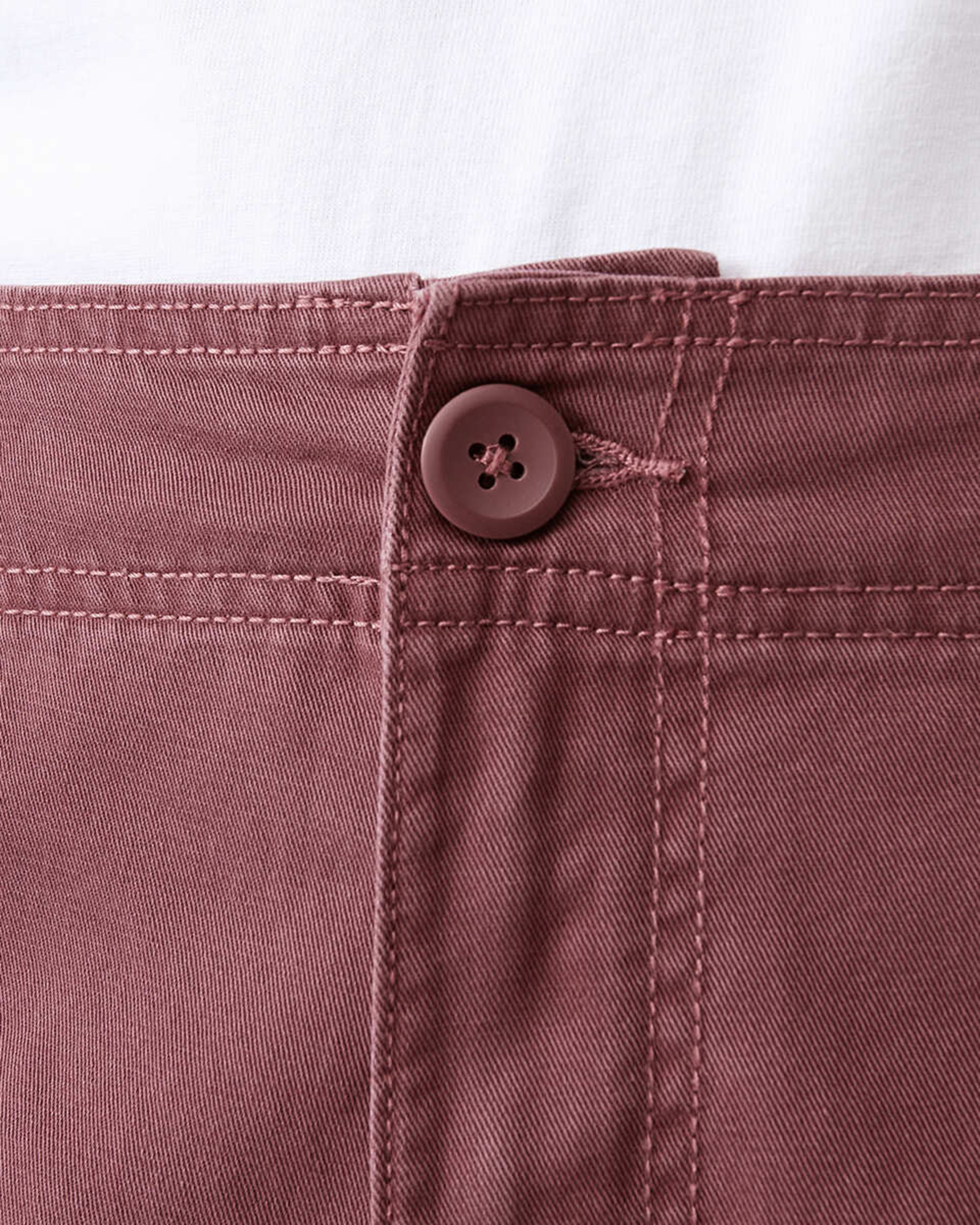 4 Fixed Waist Cargo Shorts Red Brick, 4 of 7