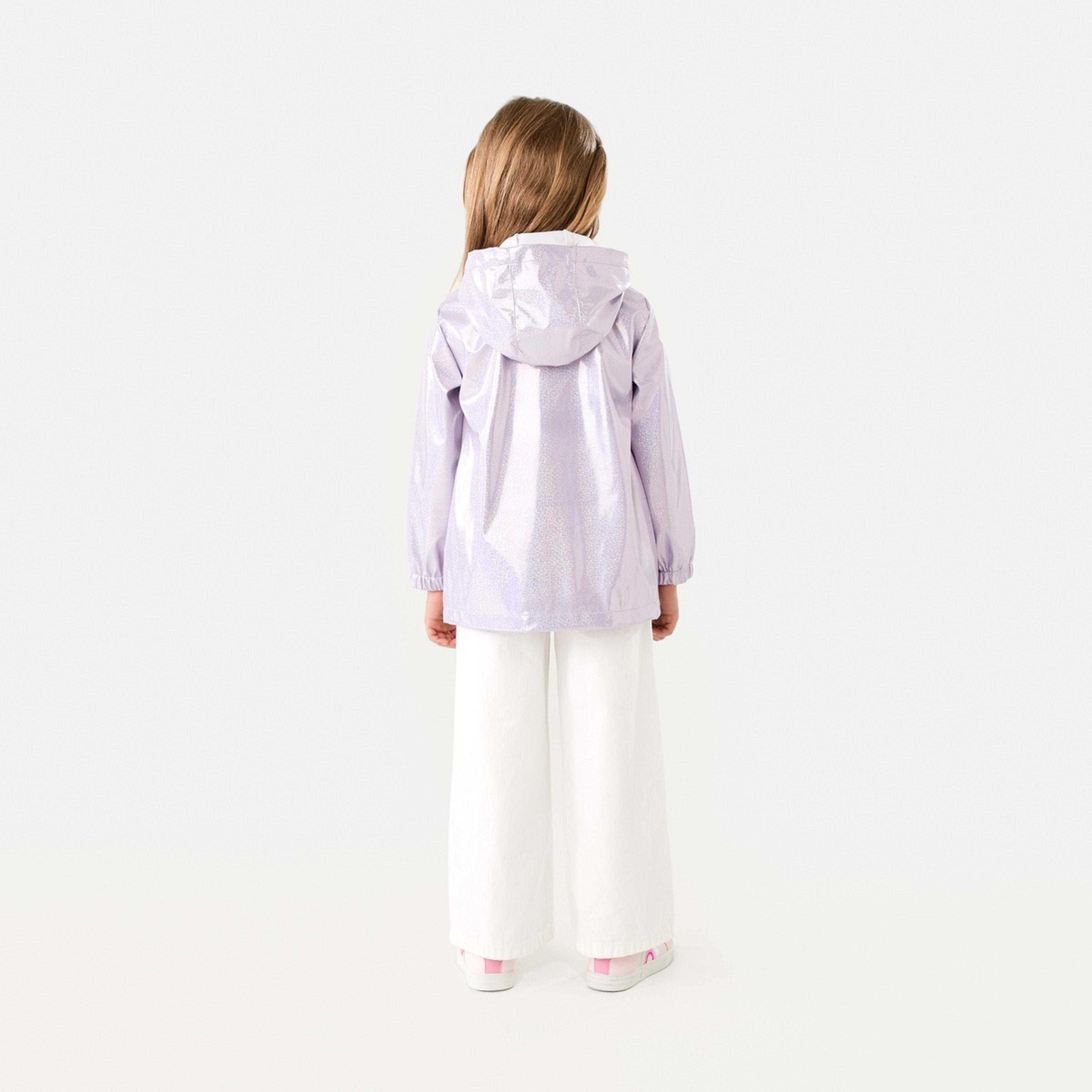 8 Sparkle Rain Coat Sparkle Lilac, 8 of 10