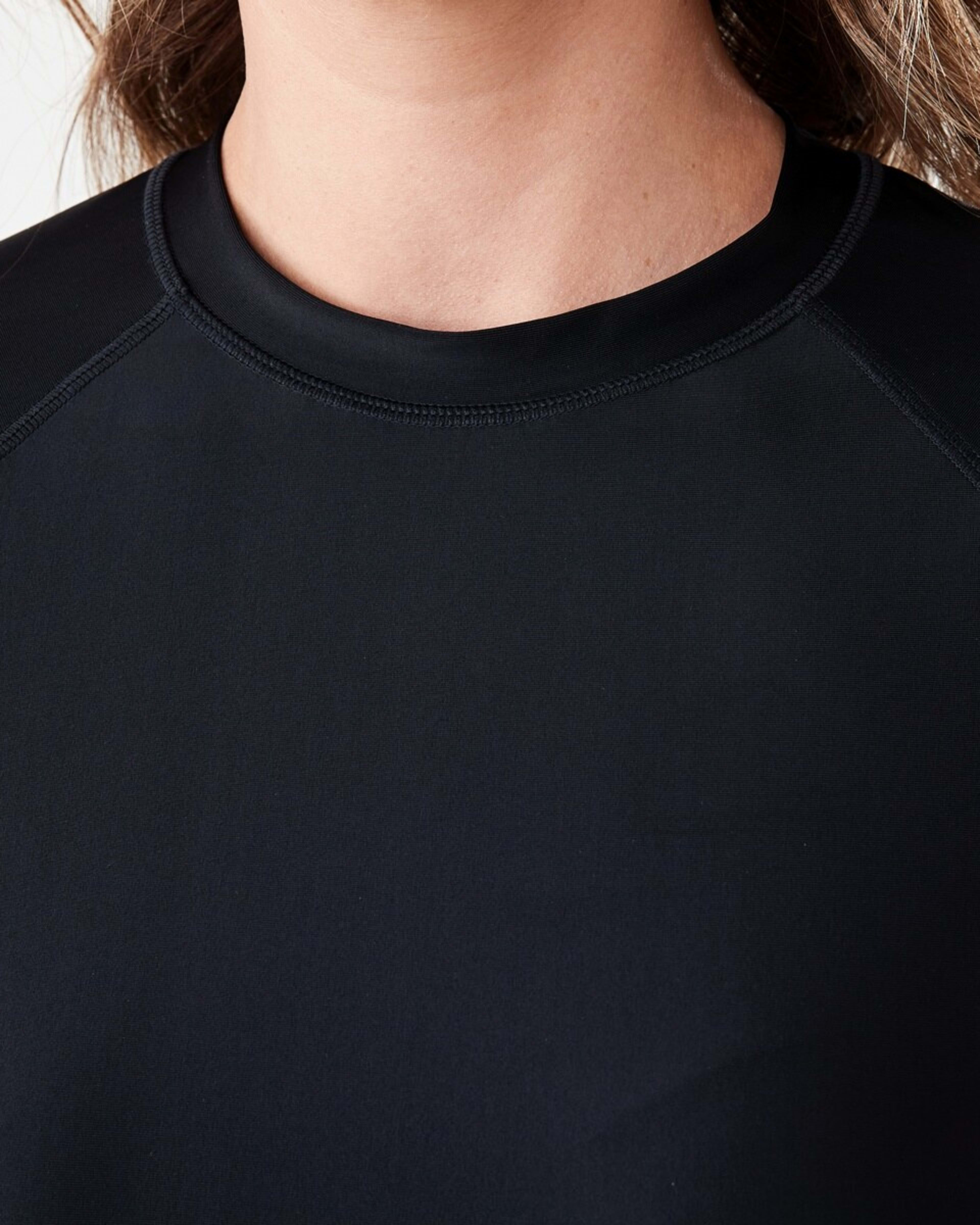 5 Short Sleeve Rash Vest BLACK, 5 of 5