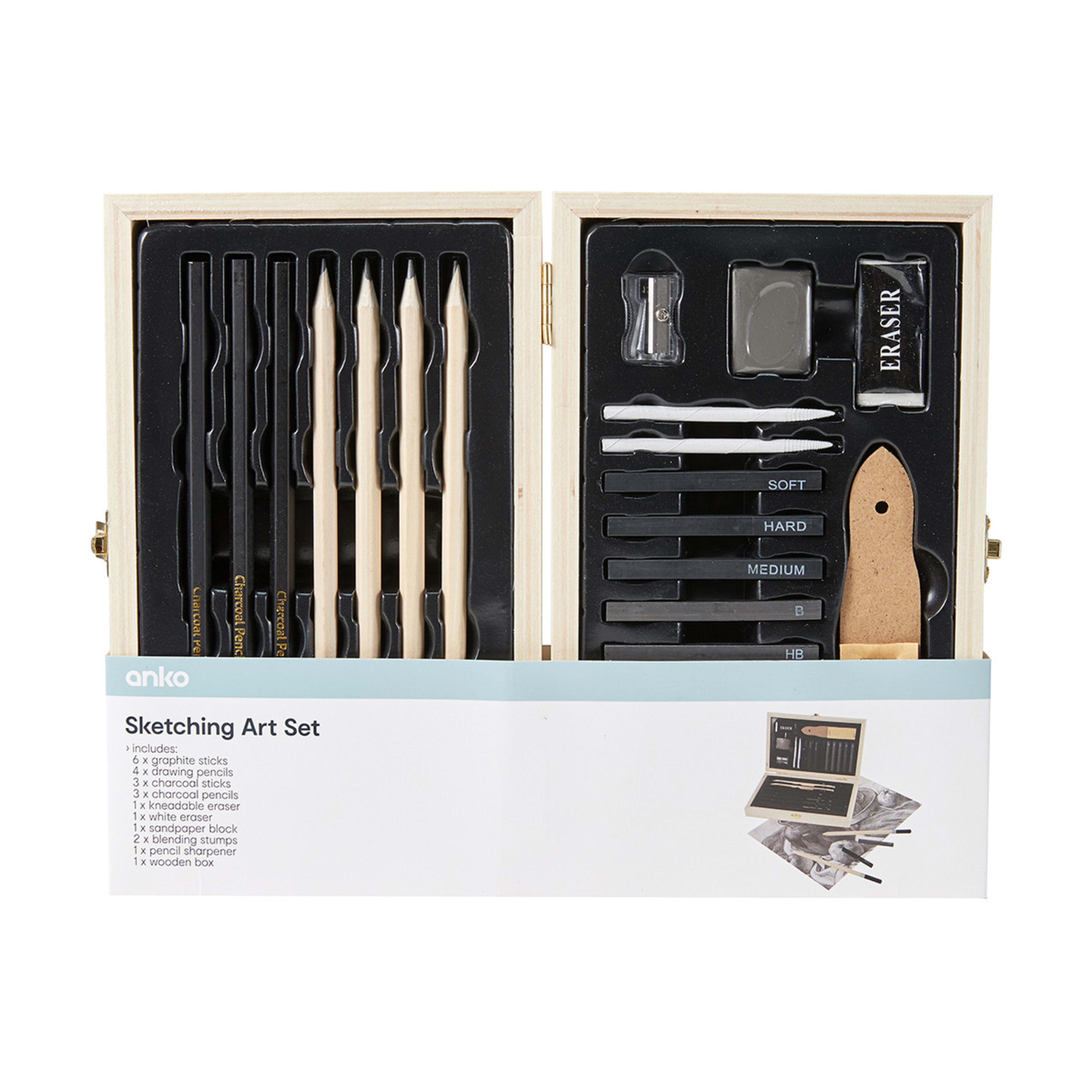 Sketching Art Set Kmart