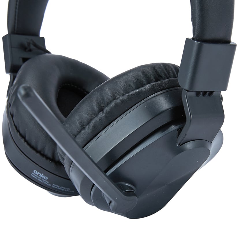 Bluetooth OnEar Headset with Rotatable Microphone Kmart