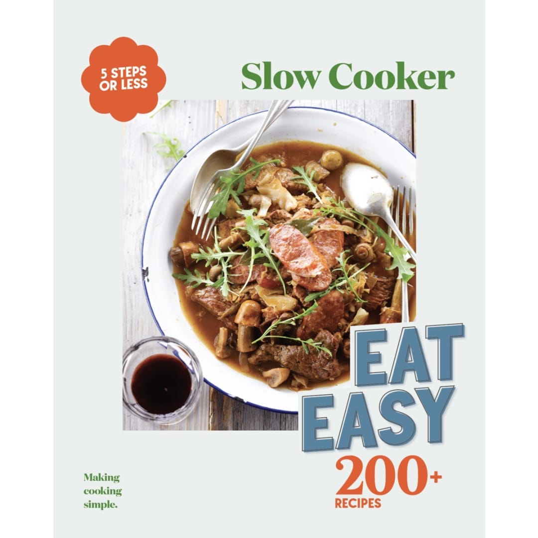 Eat Easy Slow Cooker Book Kmart