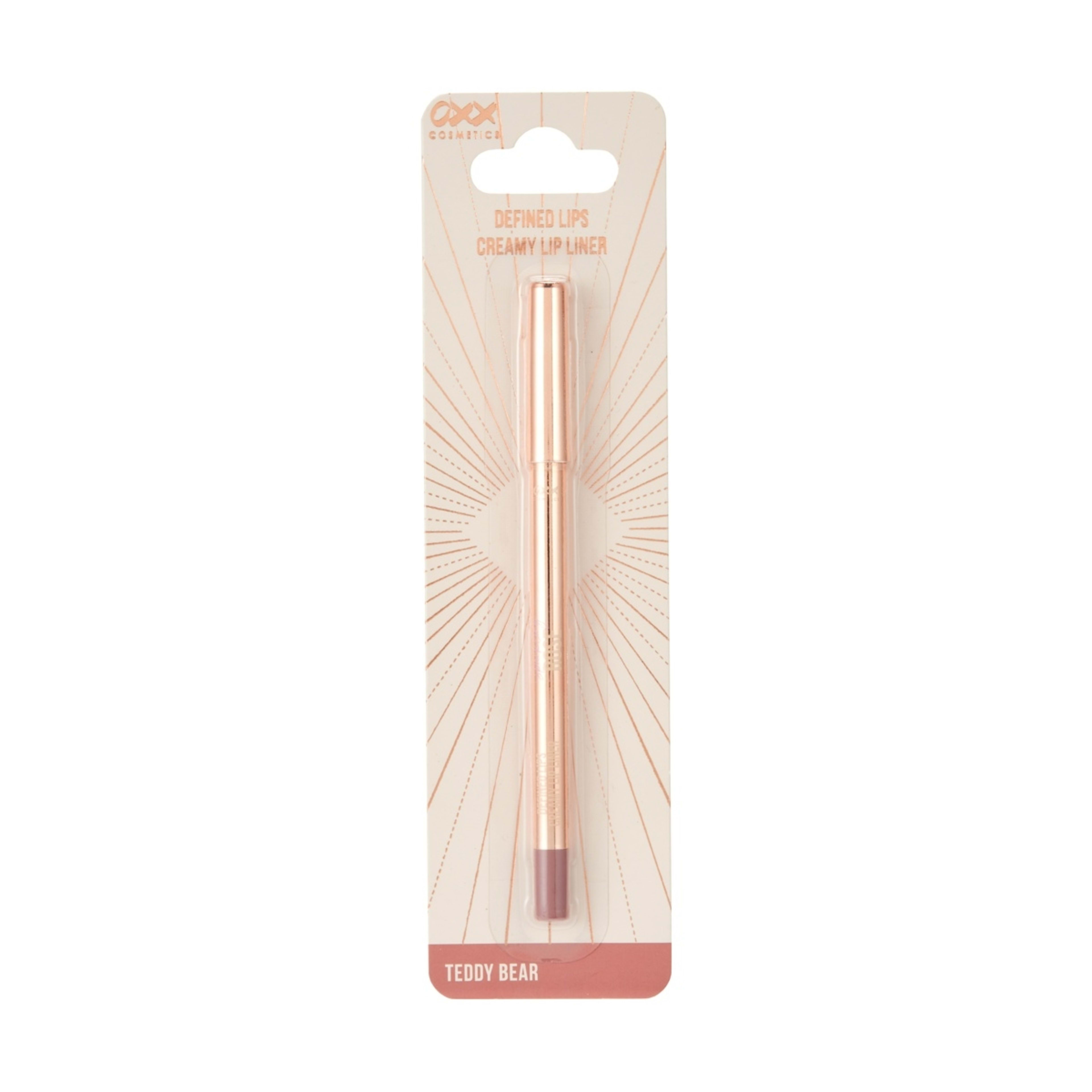 1 OXX Cosmetics Defined Lips Creamy Lip Liner - Teddy Bear