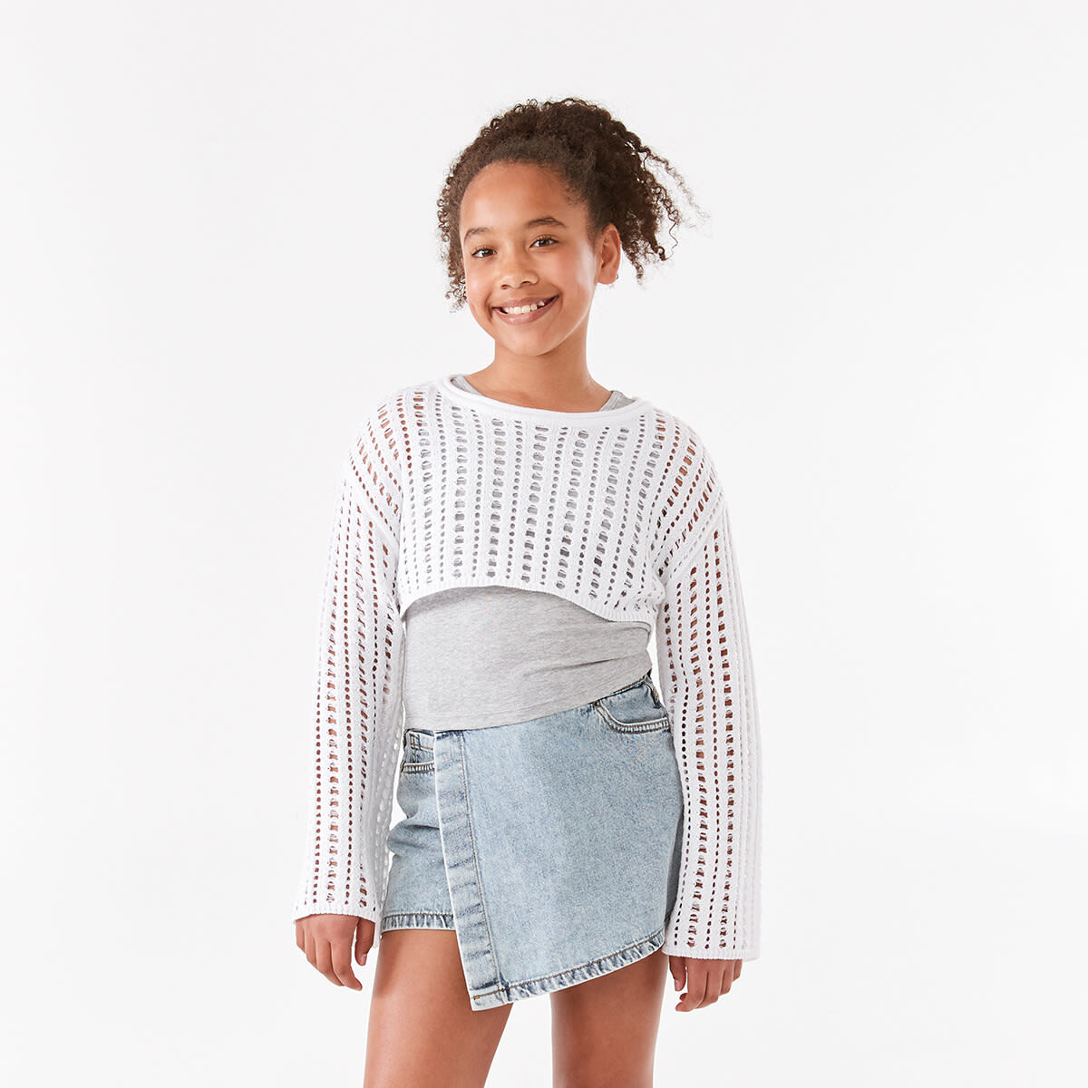 Crop jumper kmart best sale