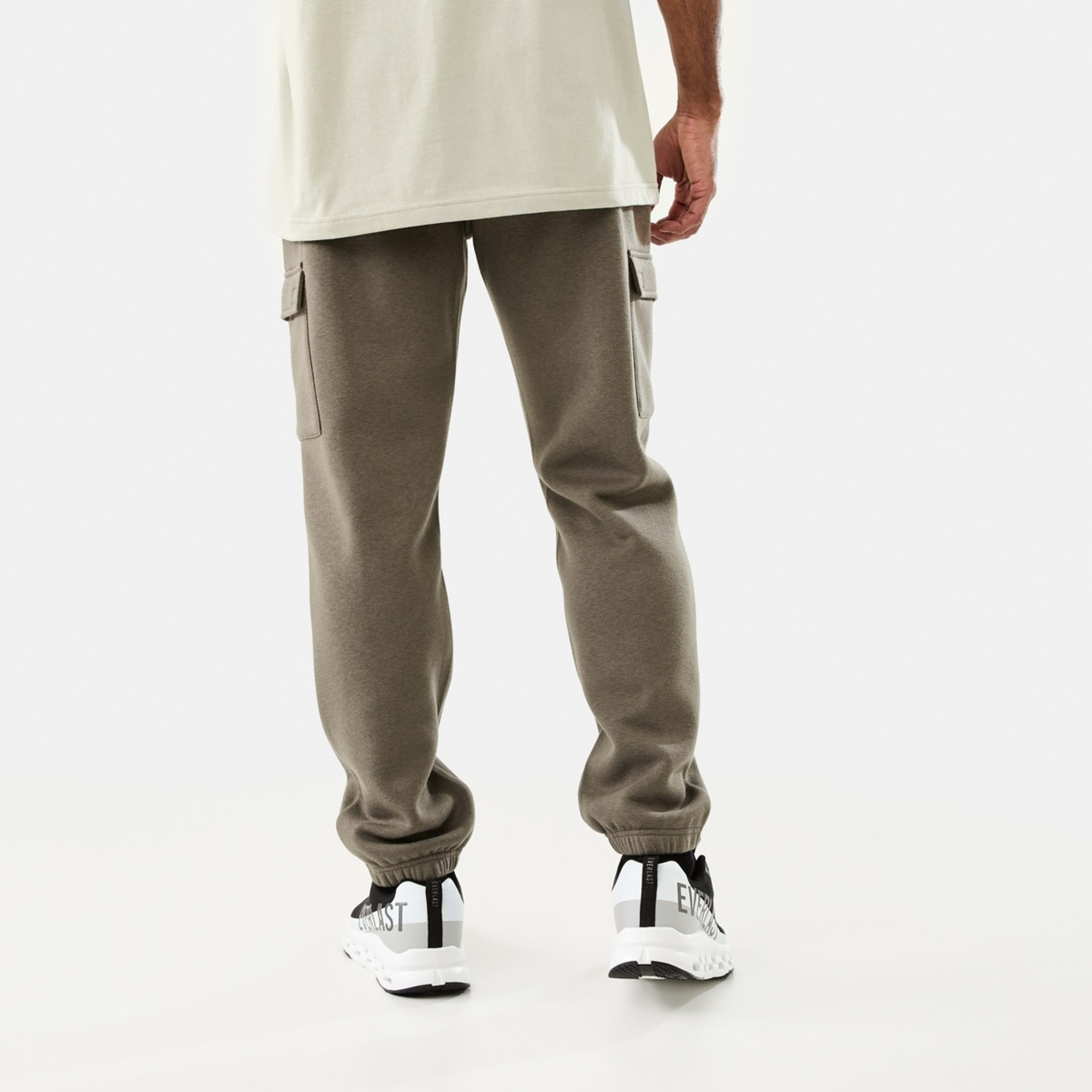 3 Everlast Mens Cargo Trackpants Ever Brown, 3 of 8