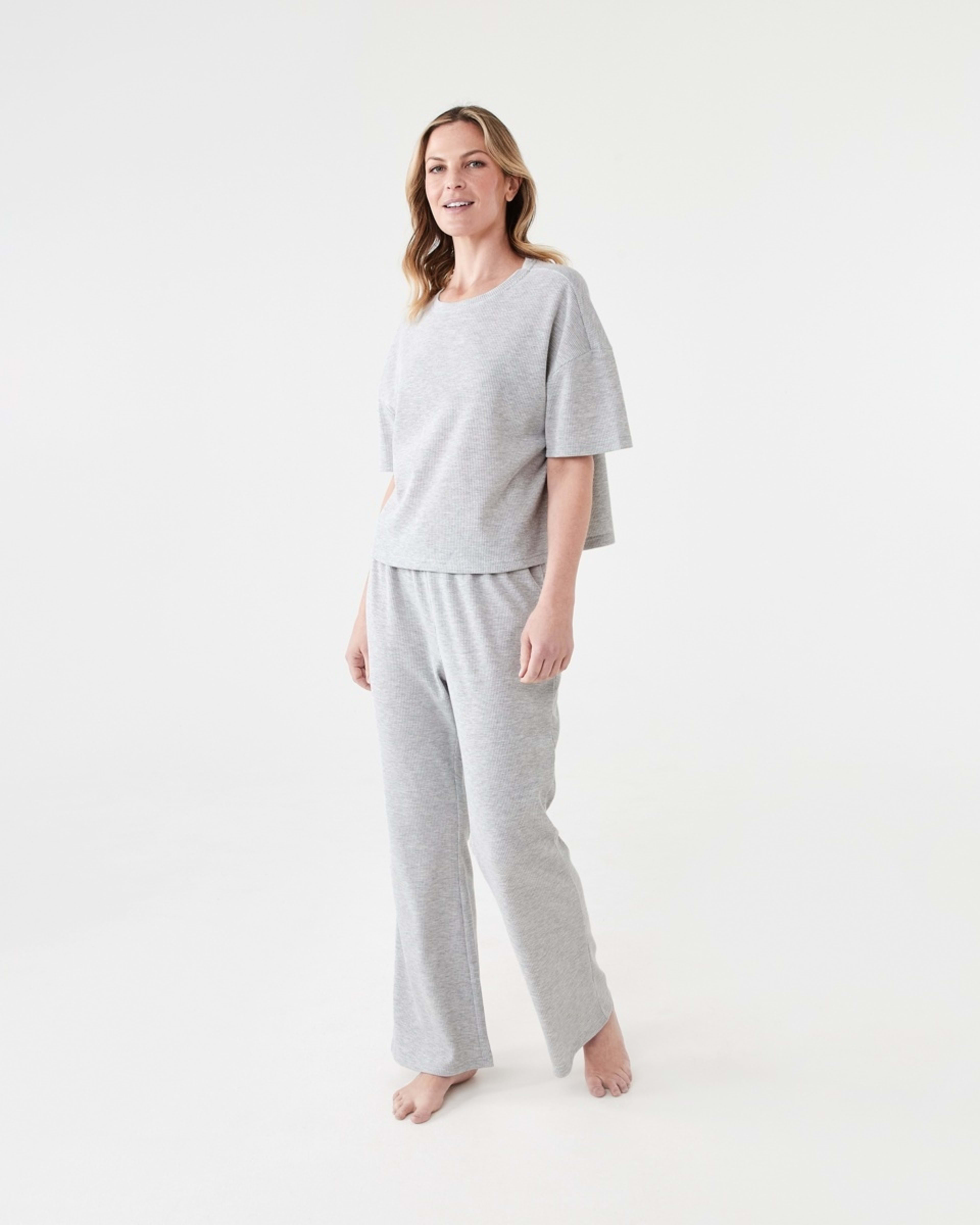 5 Waffle Pants SILVER MARLE, 5 of 5