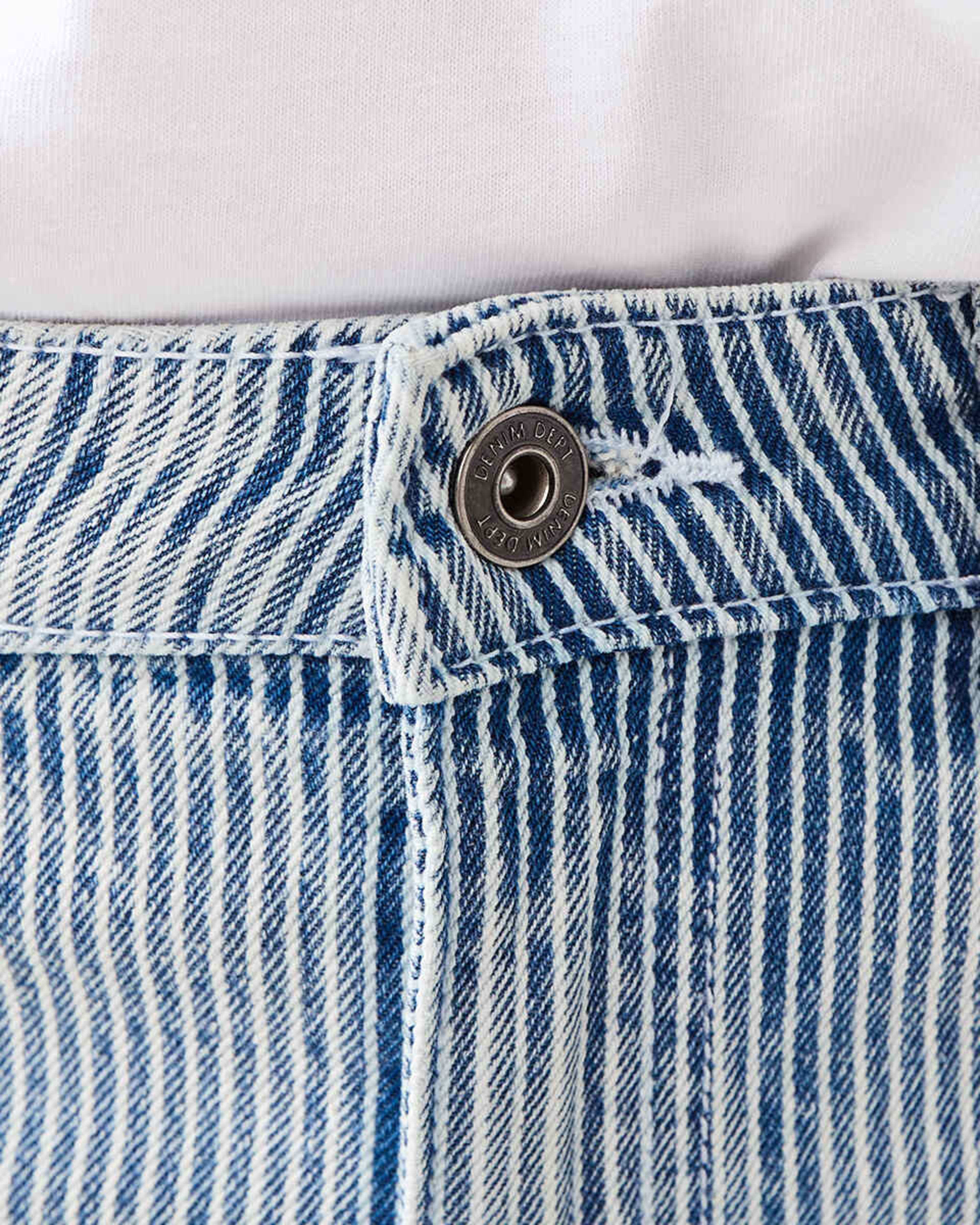 3 Bermuda Denim Shorts Den Stripe, 3 of 9