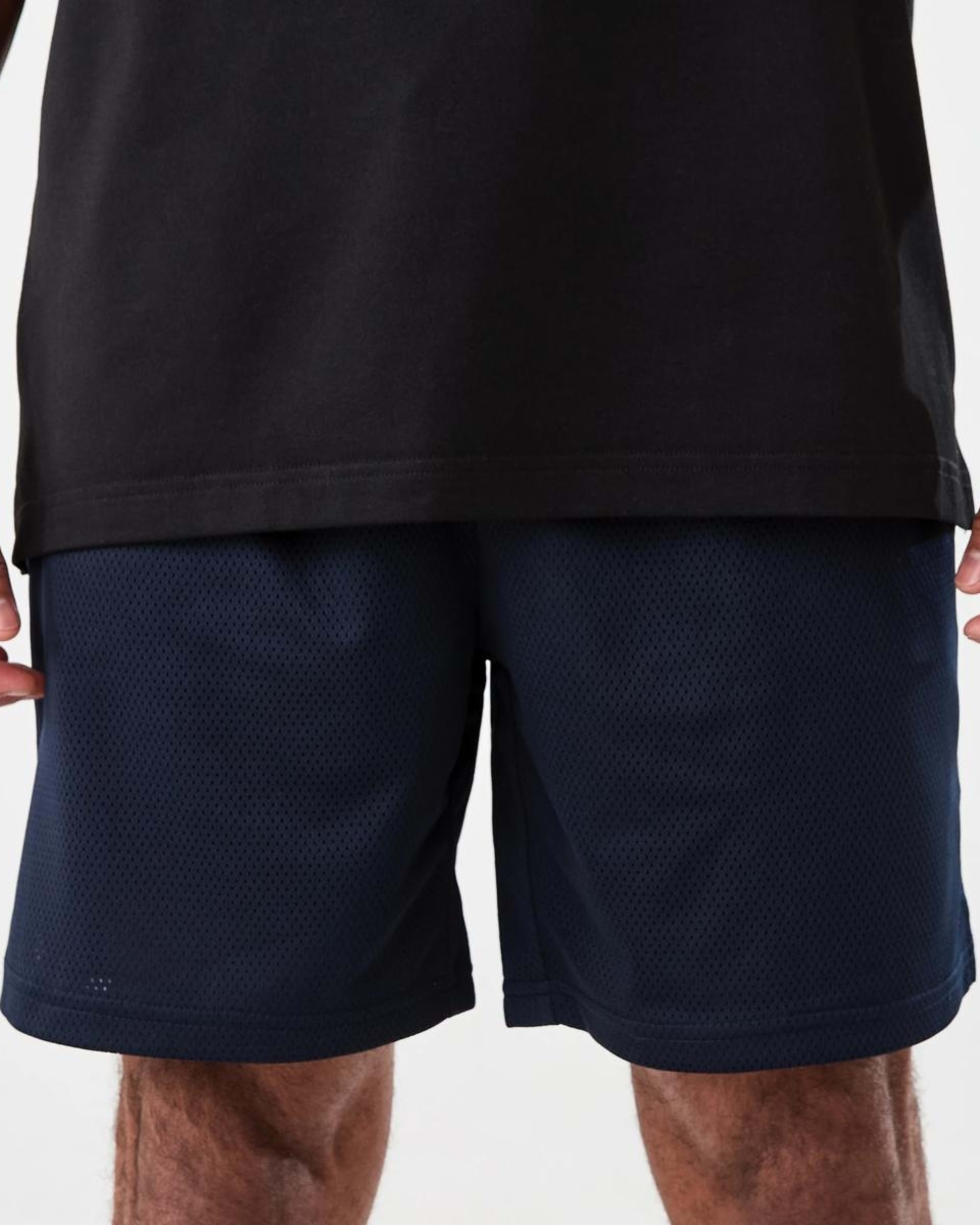 1 Active Mens Performance Mesh Shorts SHADE NAVY
