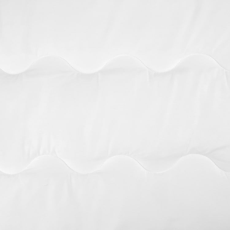 Strapped Airflow Mattress Topper Double Bed, White Kmart