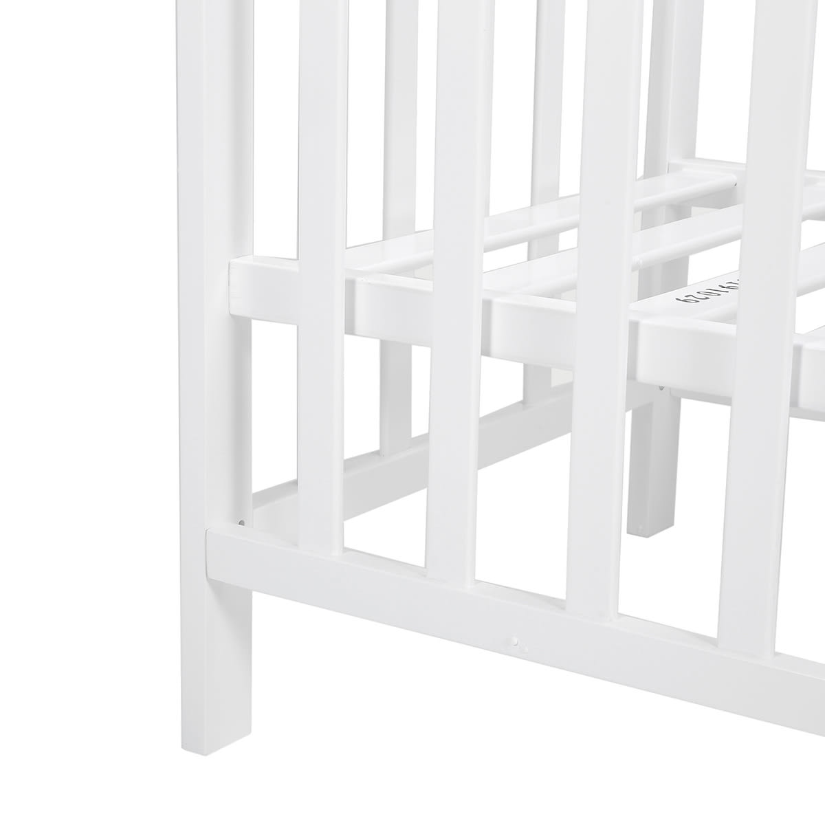 White Wooden Cot Kmart