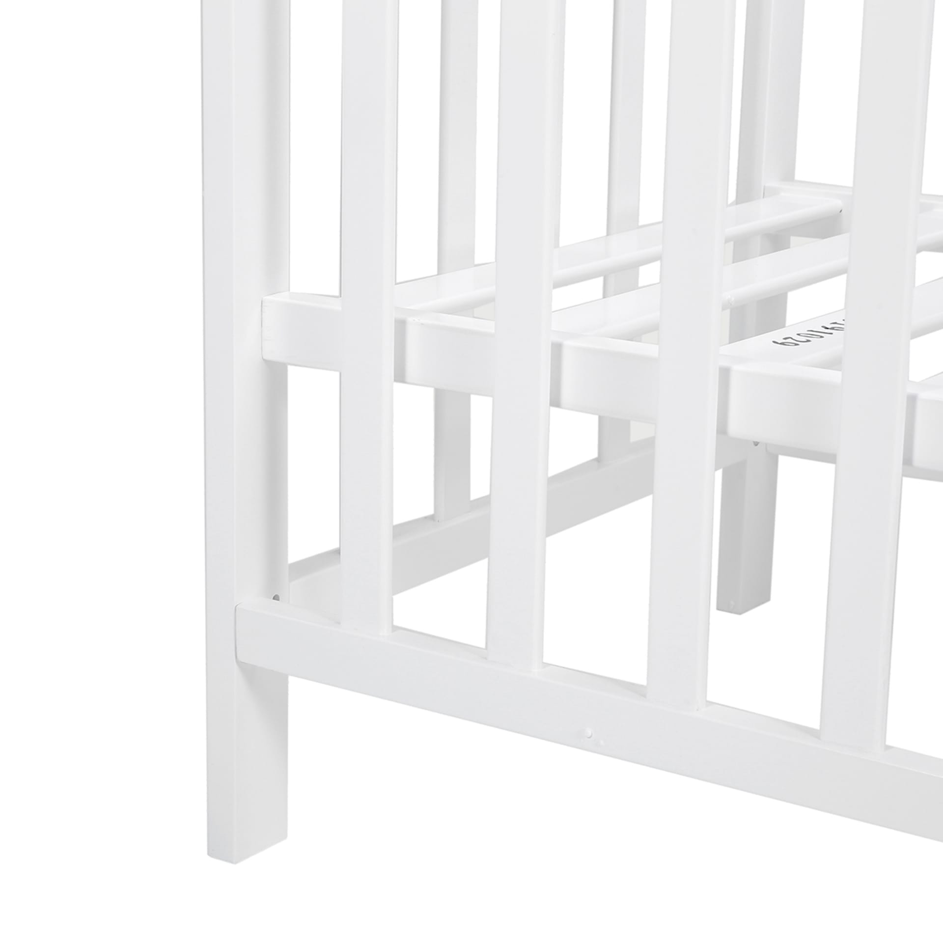 White Wooden Cot Kmart