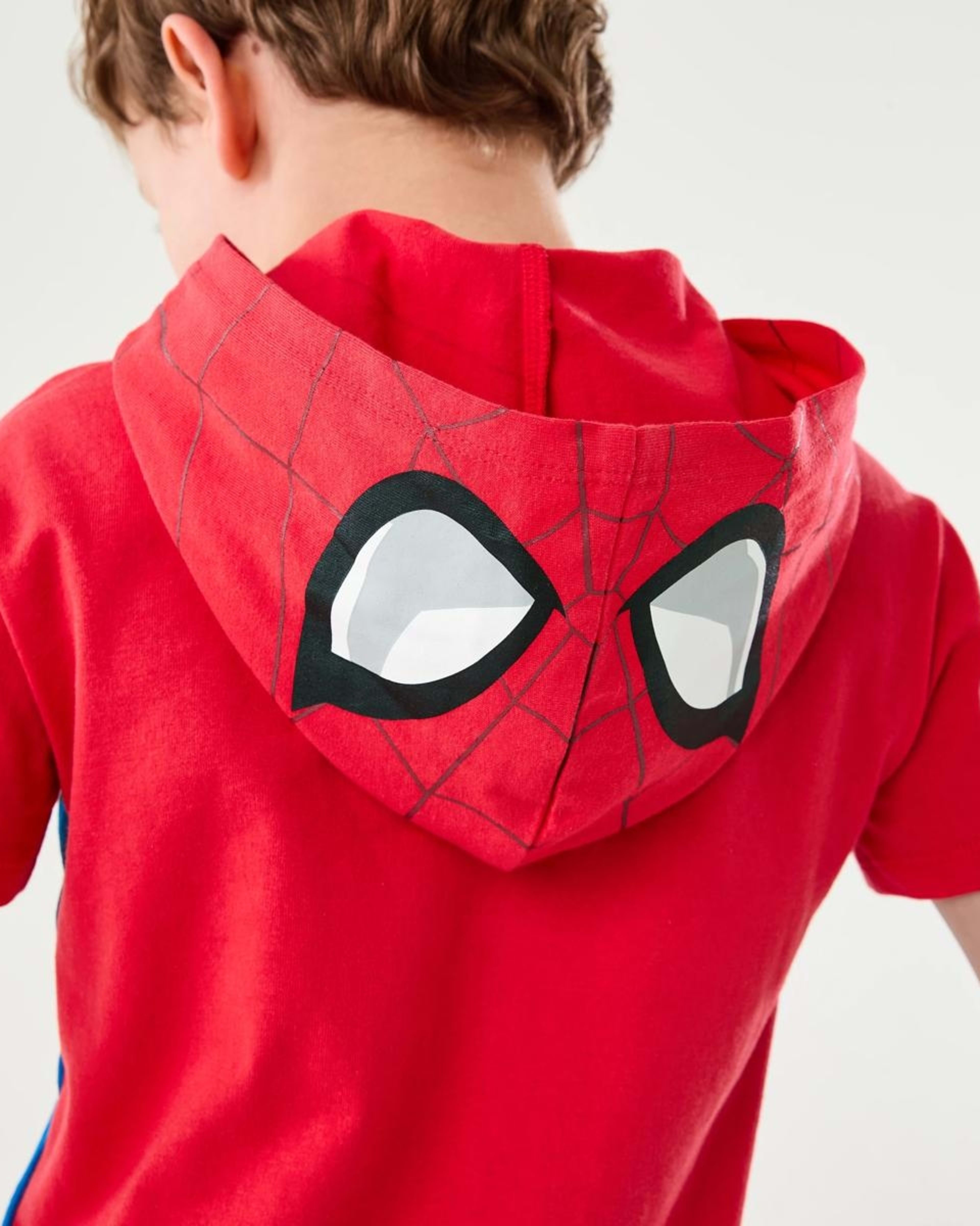 5 Spider-Man License Character Hooded Mesh T-shirt SPIDERMAN, 5 of 8
