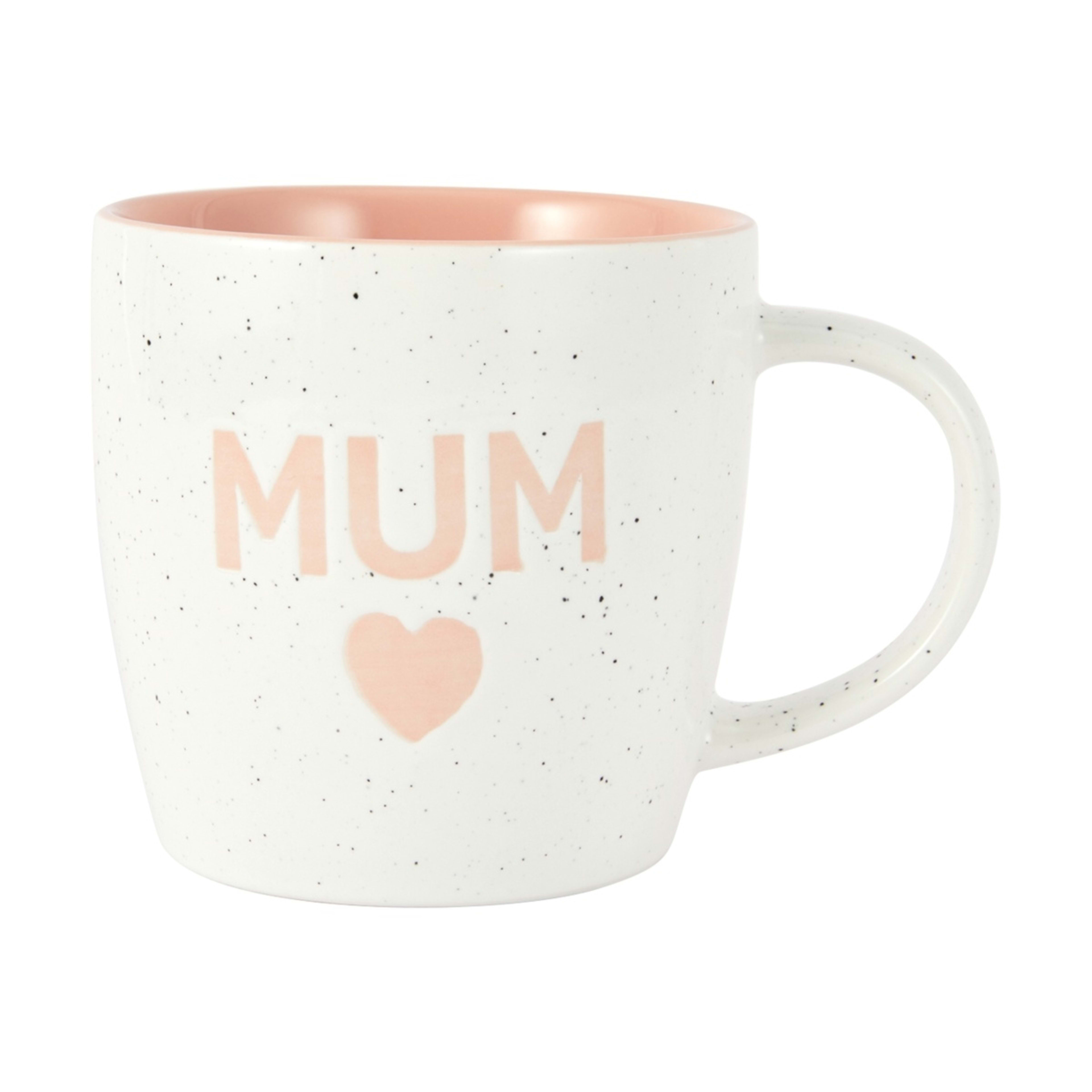 1 White 'Mum' Mug