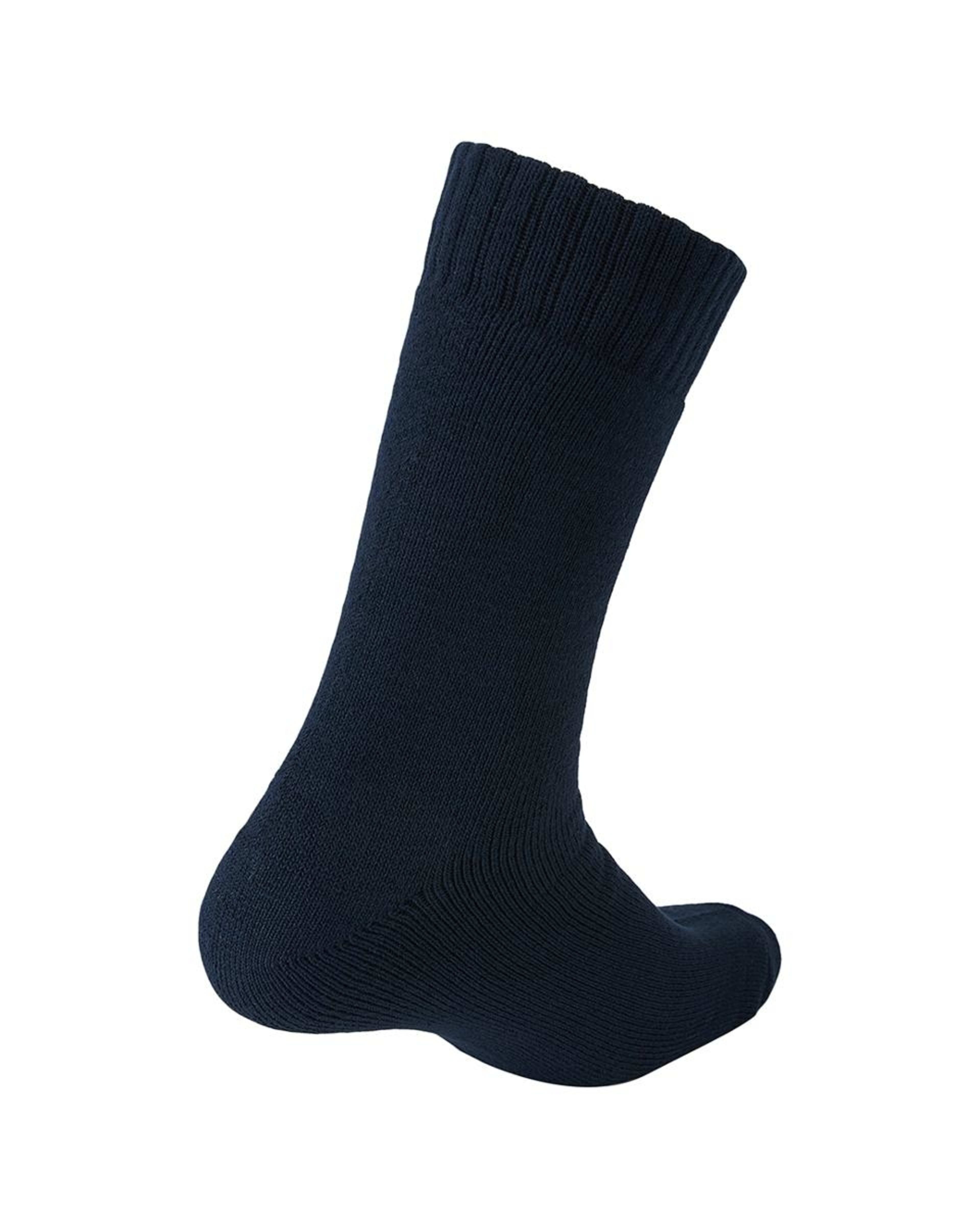 2 Bamboo Crew Socks Navy, 2 of 3
