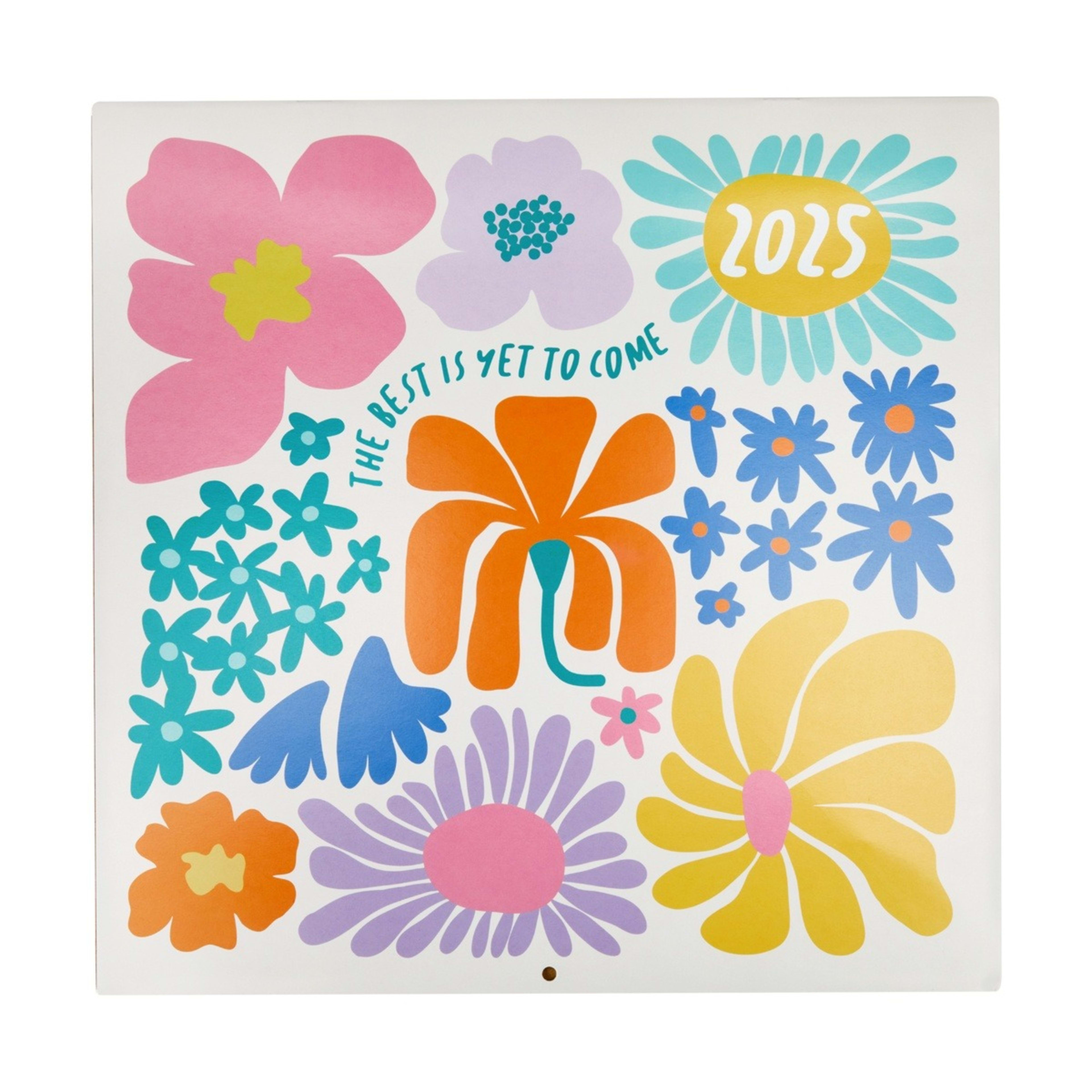 2025 Wall Calendar Flowers Kmart