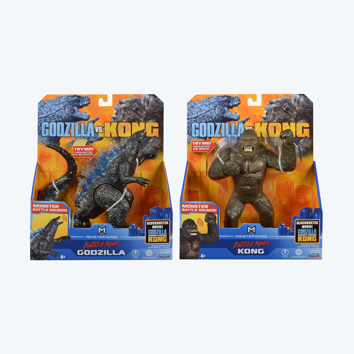 godzilla and kong figures