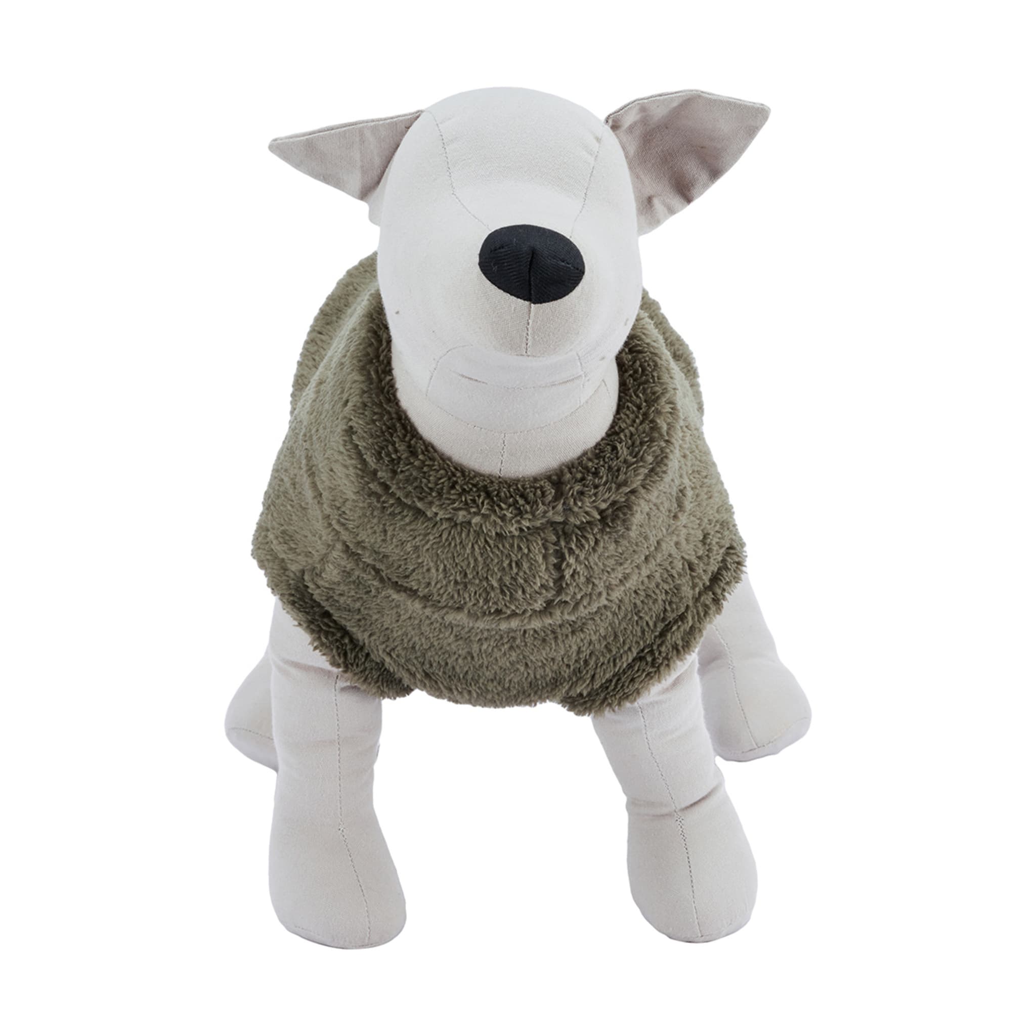 Pet Teddy Fleece Jumper Large, Green Kmart