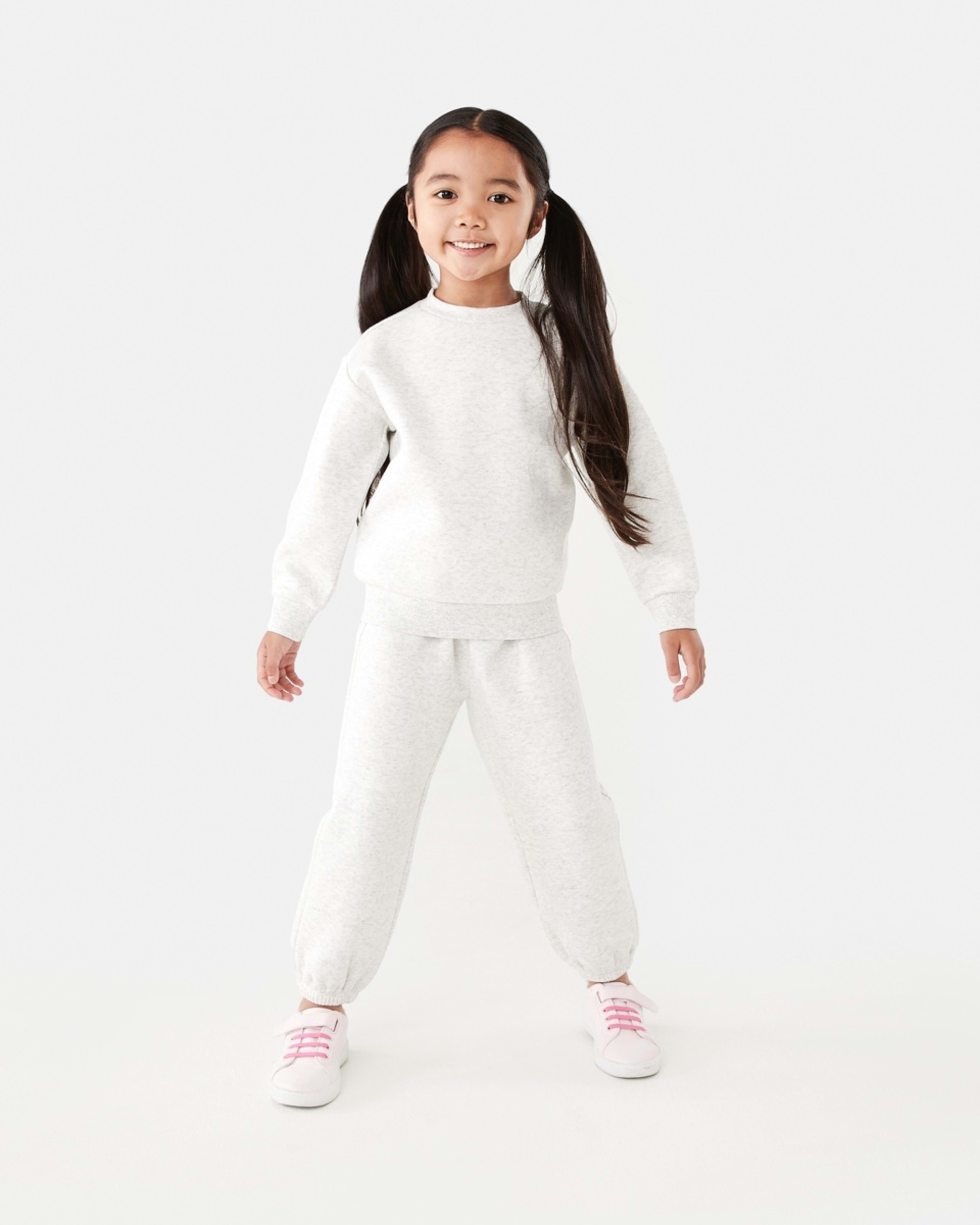 5 Crew Neck Sweater Wht Marle, 5 of 8