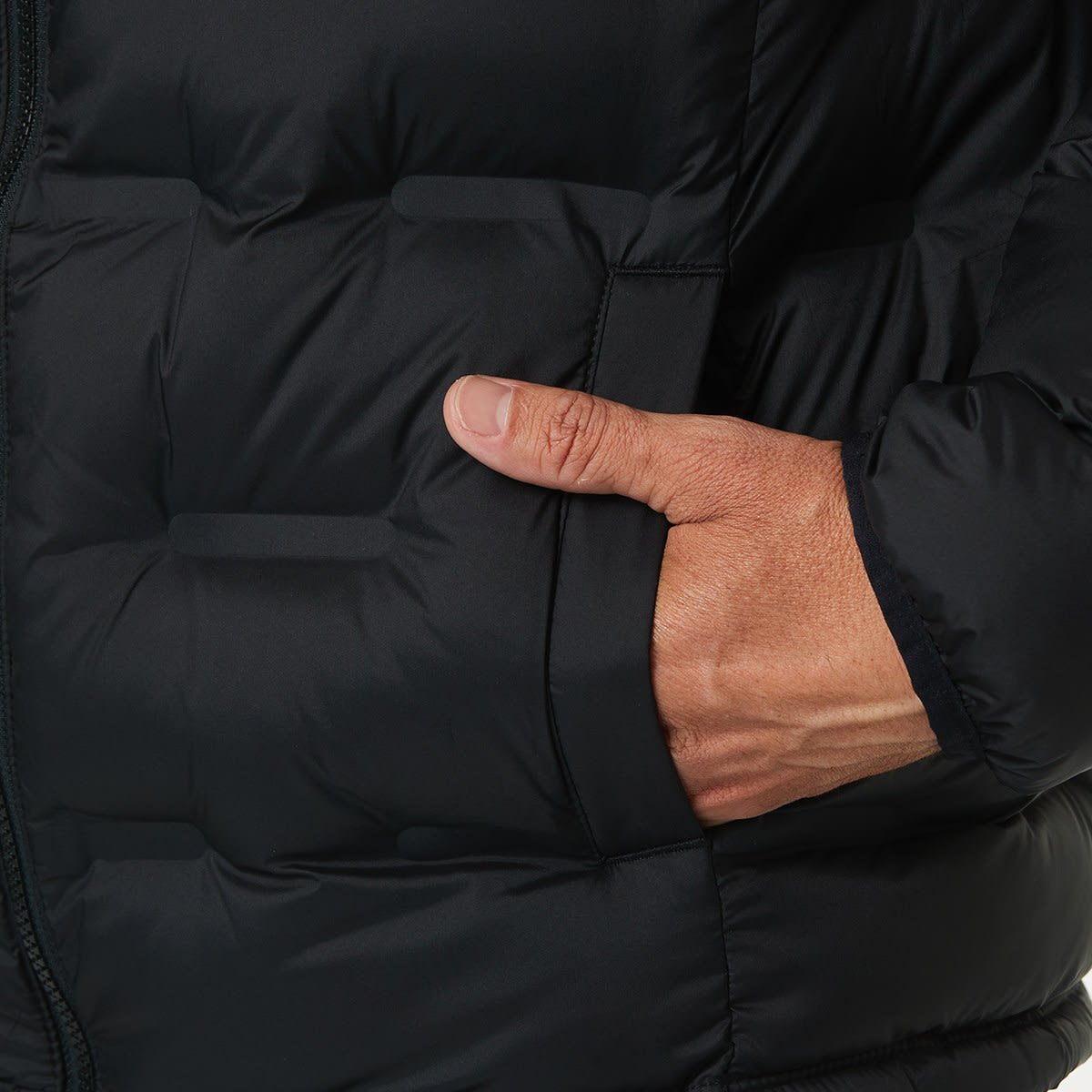 Active Mens Heat Sealed Puffer Jacket Kmart