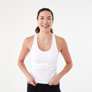 Active Womens Seamfree Shelf Bra Tank Size 8