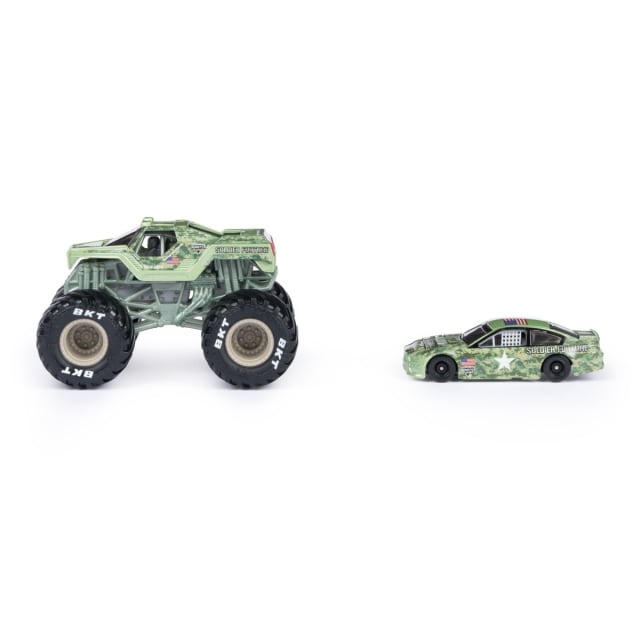 Monster Jam 1:64 Scale Truck and Race Car Set - Assorted - Kmart