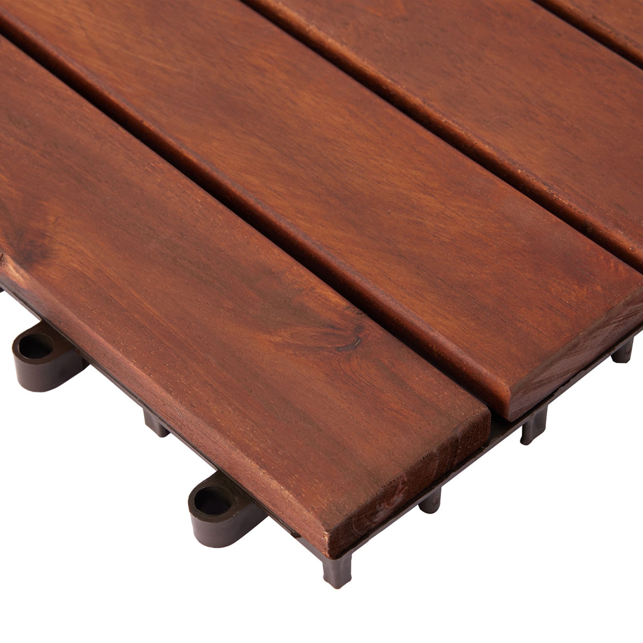 4 Pack Wooden Decking Tiles Kmart