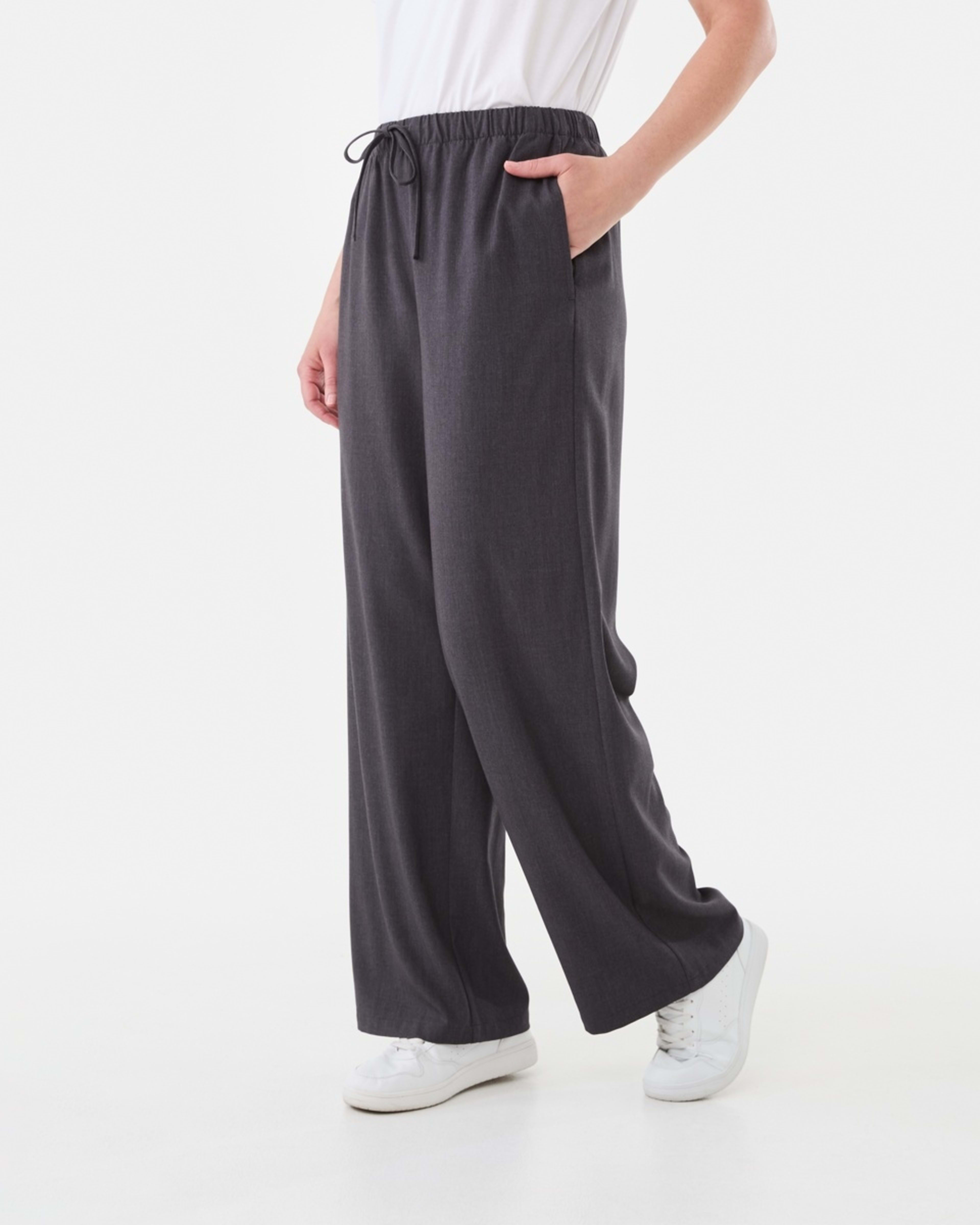 2 Pull On Pants Gry Chmrle, 2 of 5