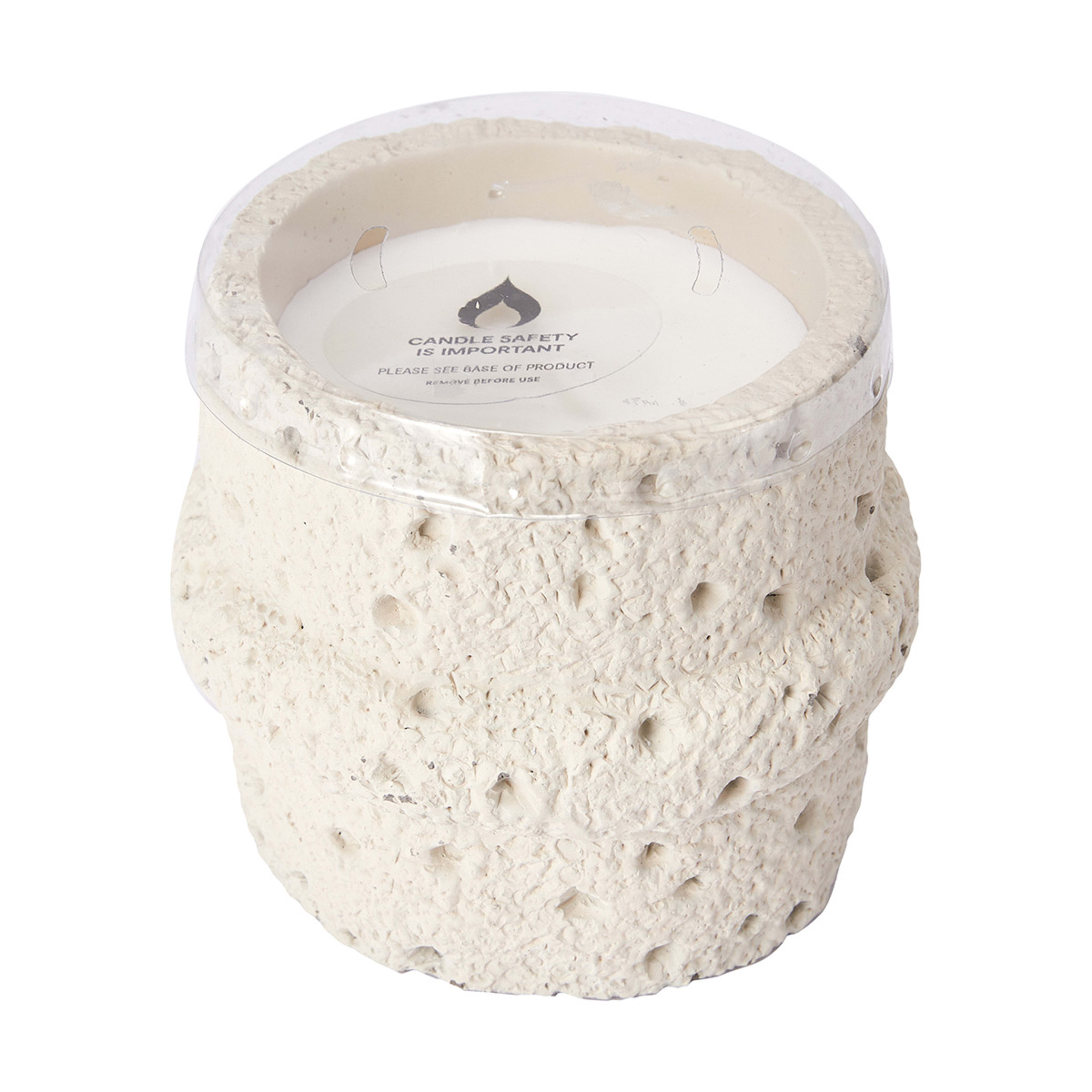 Stone Look Fragrant Candle Kmart