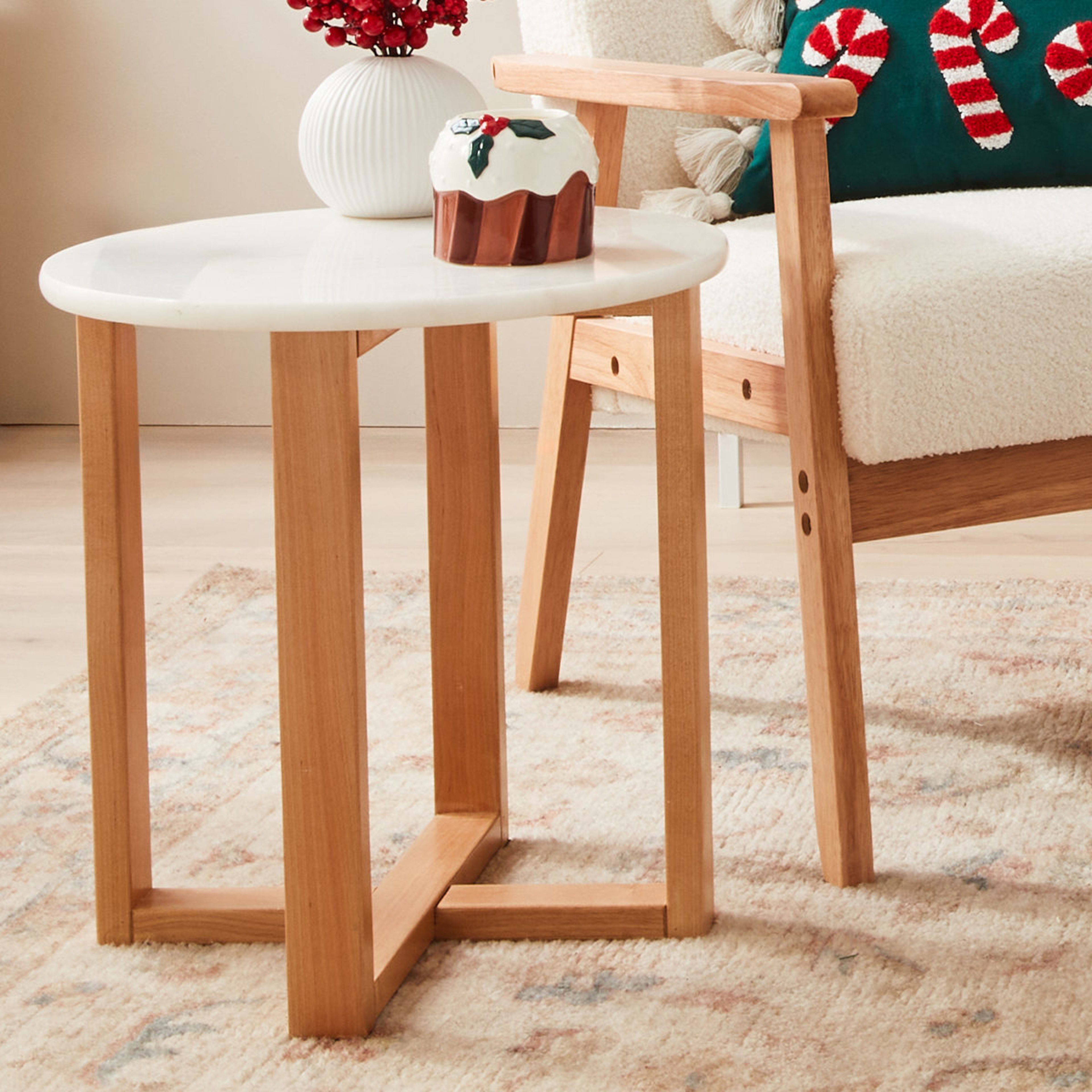 9 Cara Marble Side Table, 9 of 9