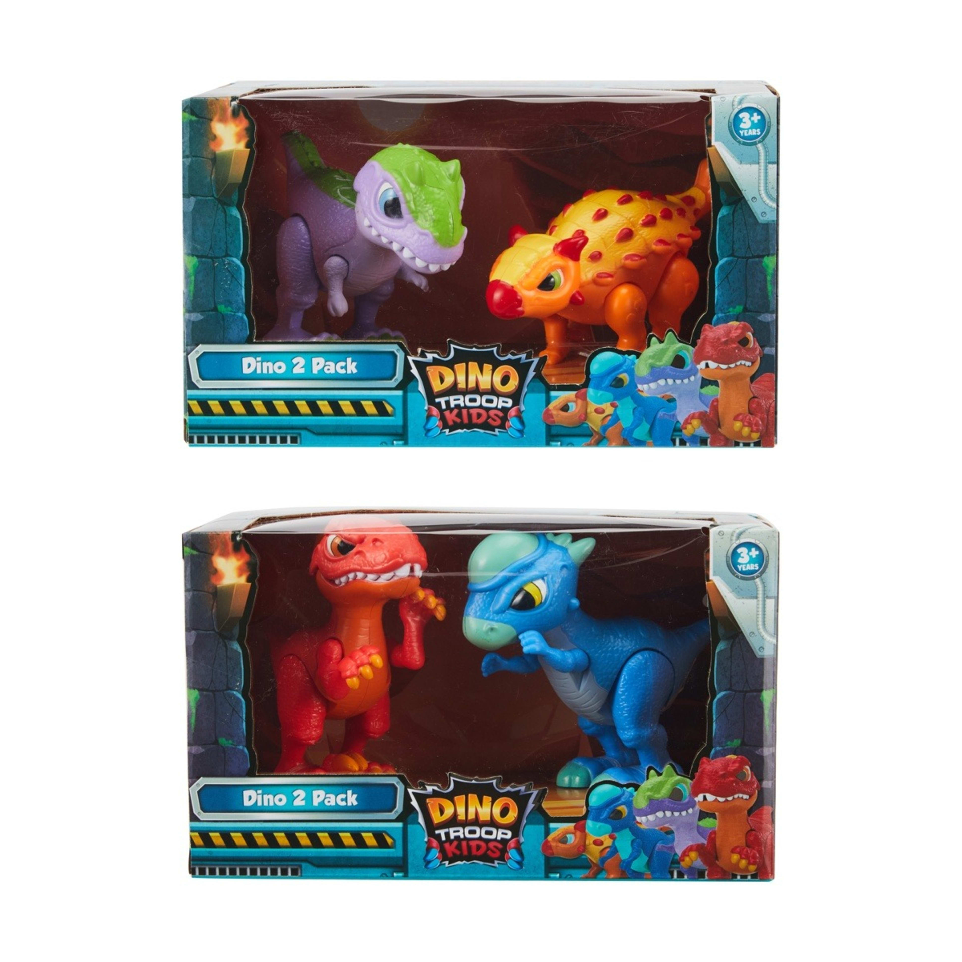 1 2 Pack Dino Troop Kids Playset - Assorted, 1 of 9