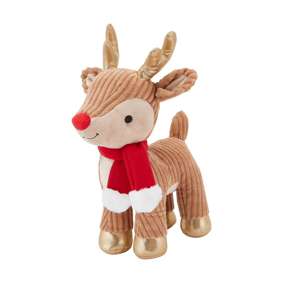 peach cat stuffed toy