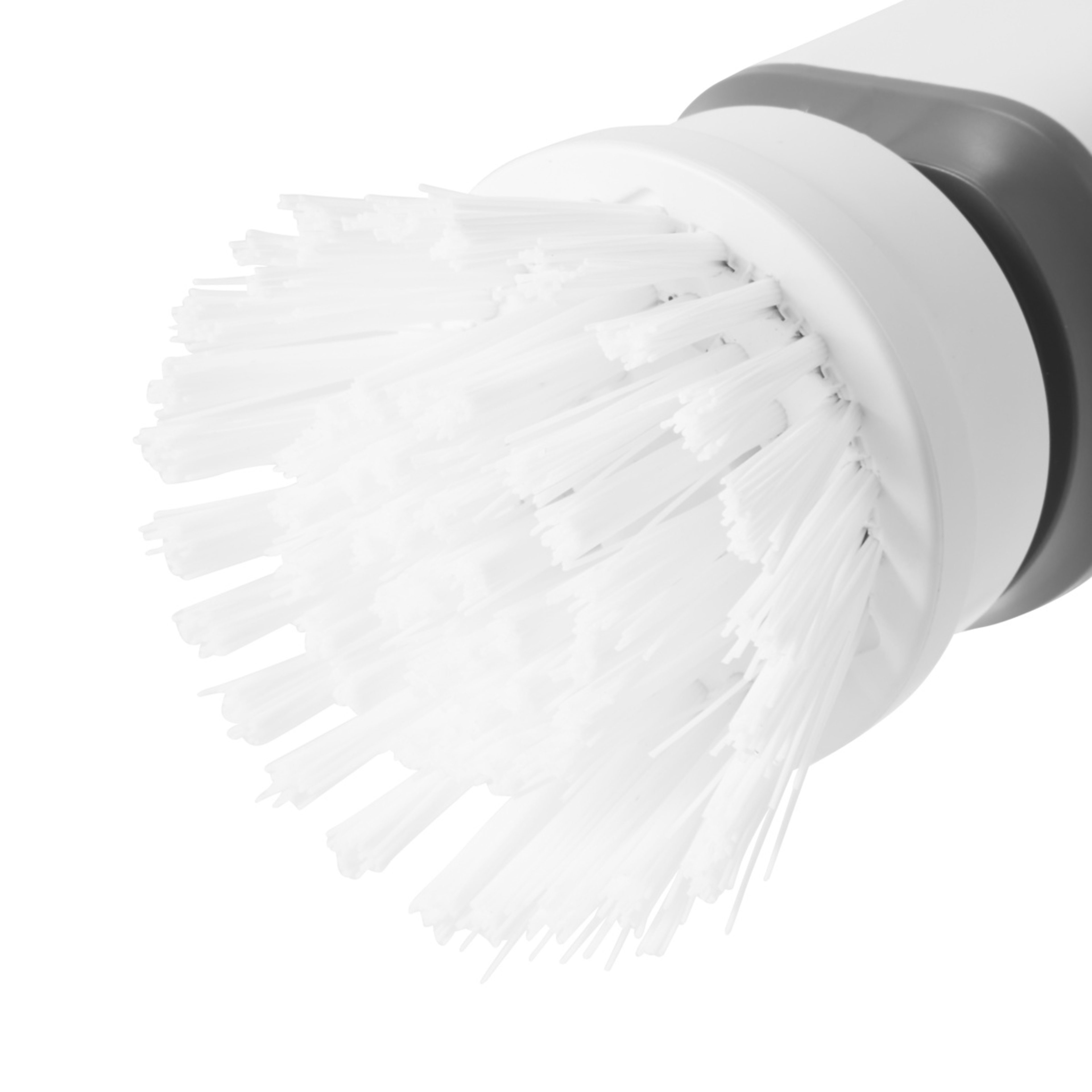 Rechargeable Handheld Scrubber, Grey and White - Anko