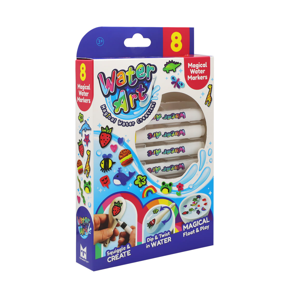 8 Pack Water Art Magical Creations Water Markers Kmart