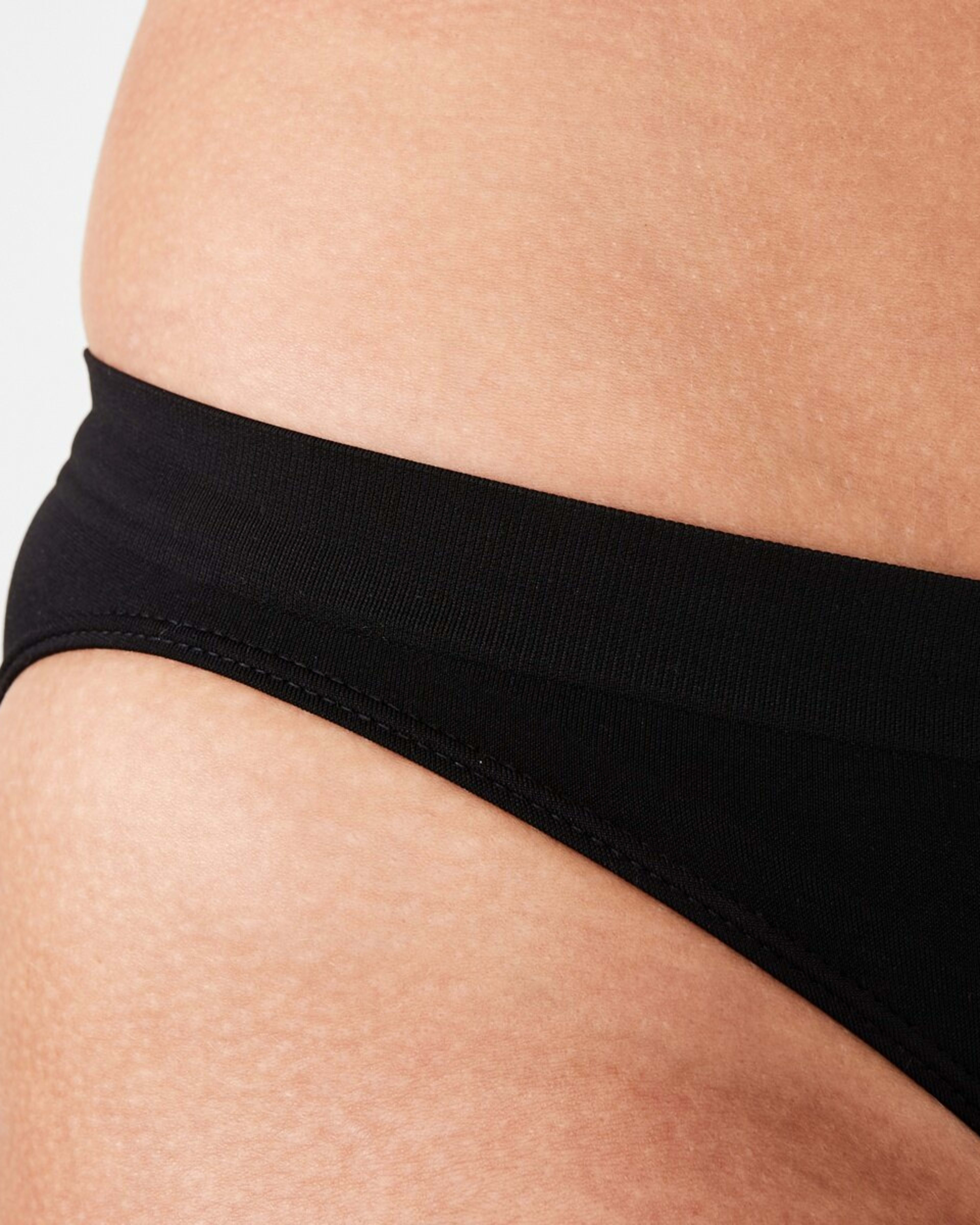 4 Ultra Smooth Seamfree Bikini Briefs Black, 4 of 4