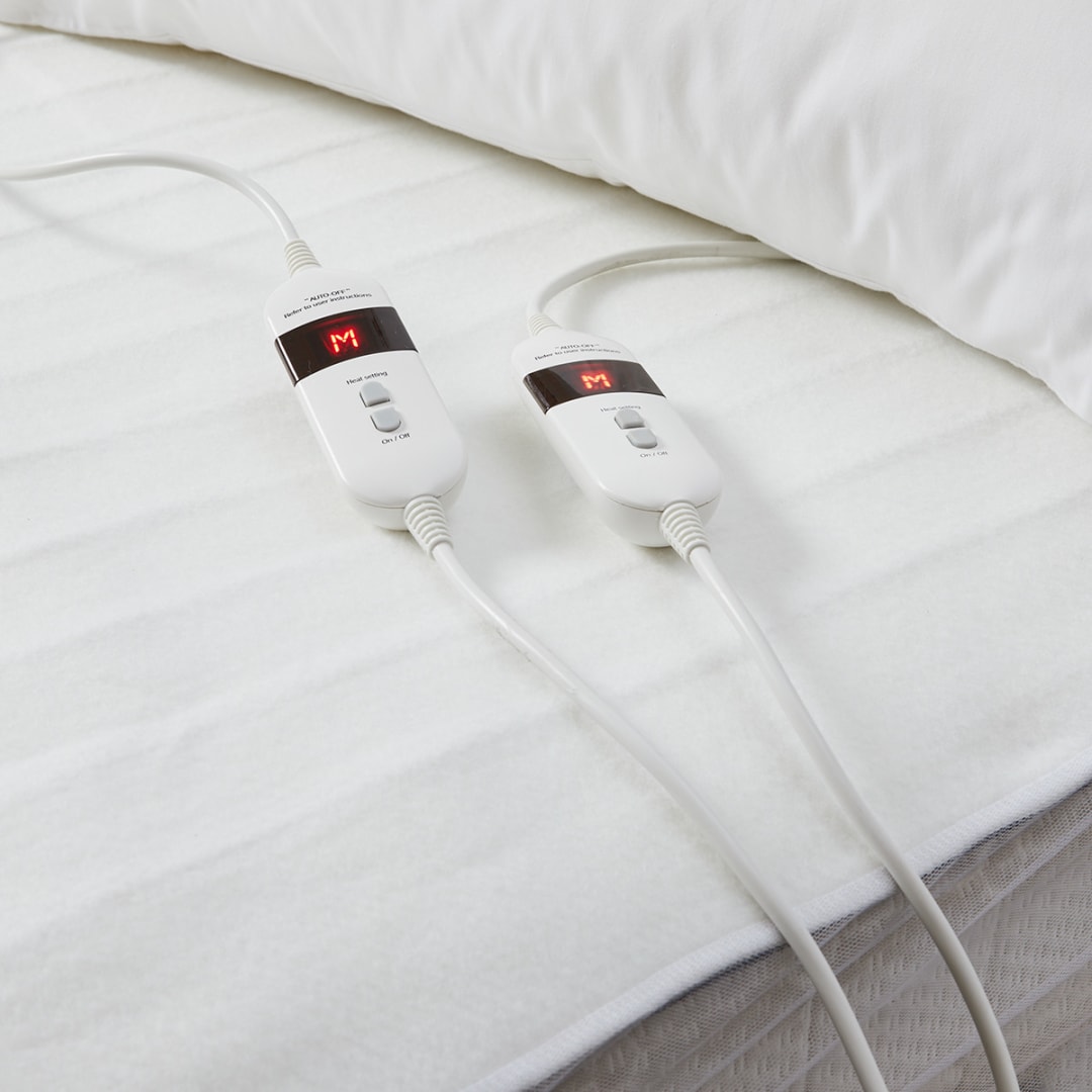 Fitted Electric Blanket Queen Bed, White Kmart