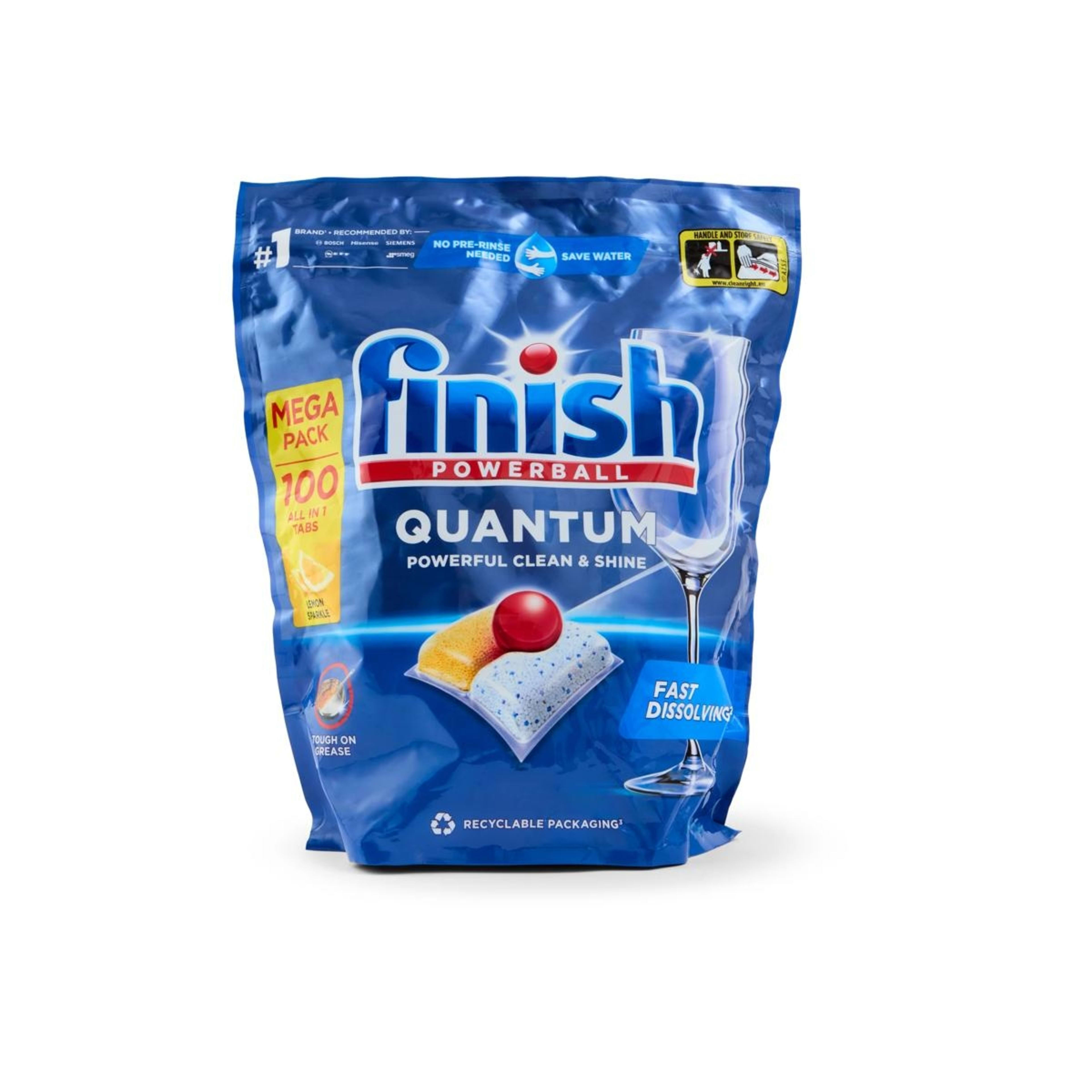 2 100 Pack Finish Powerball Quantum Dishwasher, 2 of 7