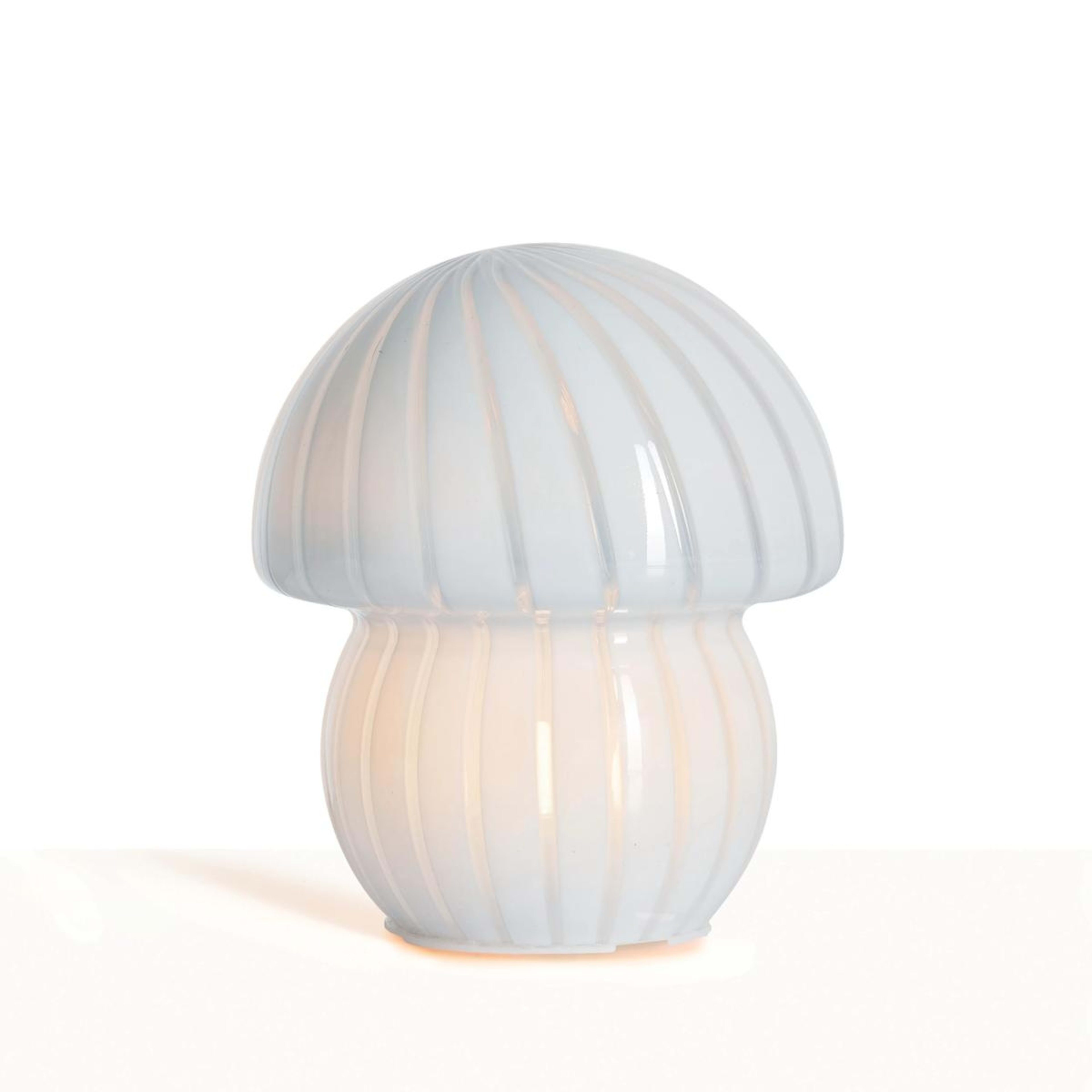 1 Mushroom Portable Rechargeable Lamp - Blue