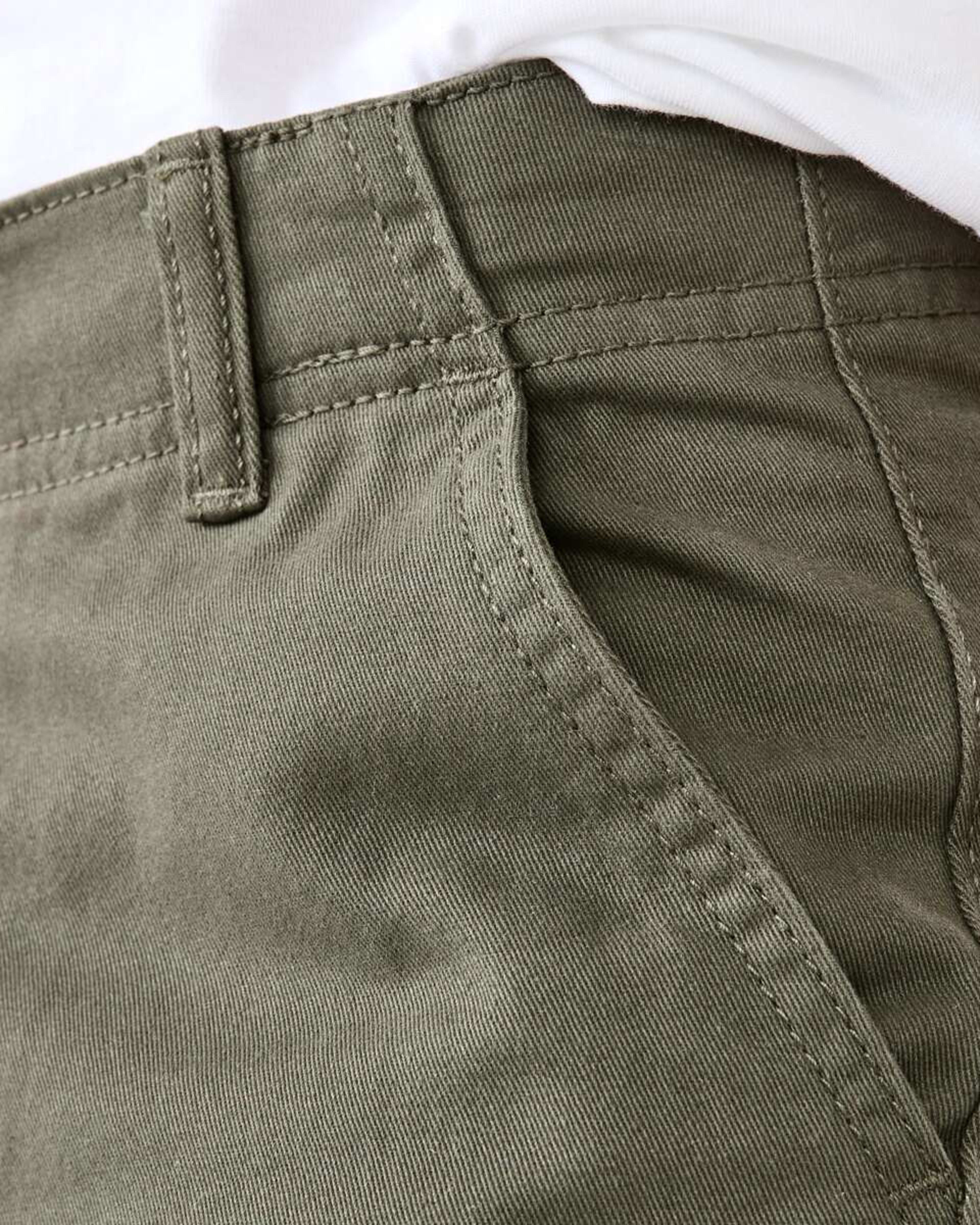 4 Fixed Waist Cargo Pants Army, 4 of 8