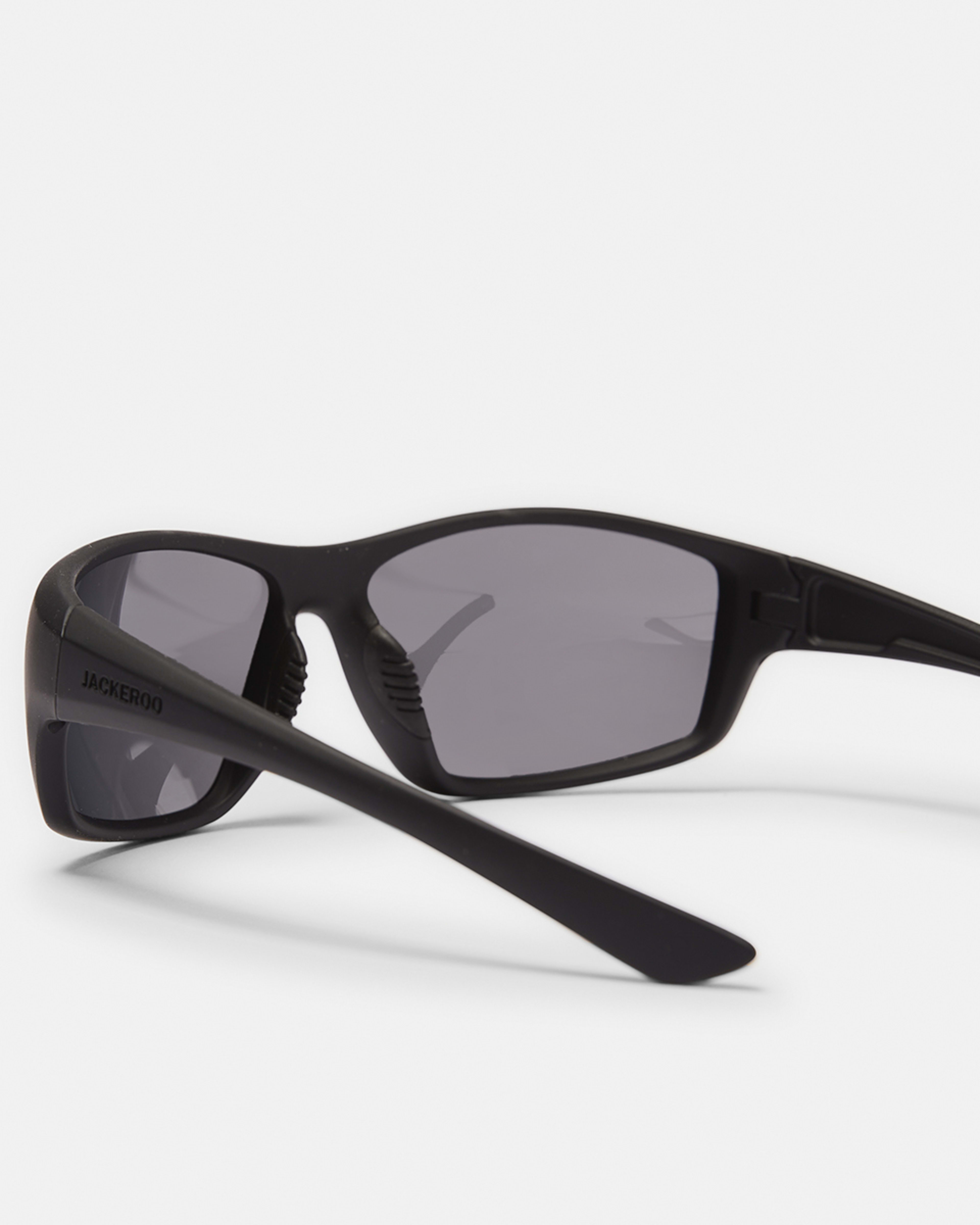 3 Polarised Jackaroo Sunglasses Mirror Black, 3 of 7