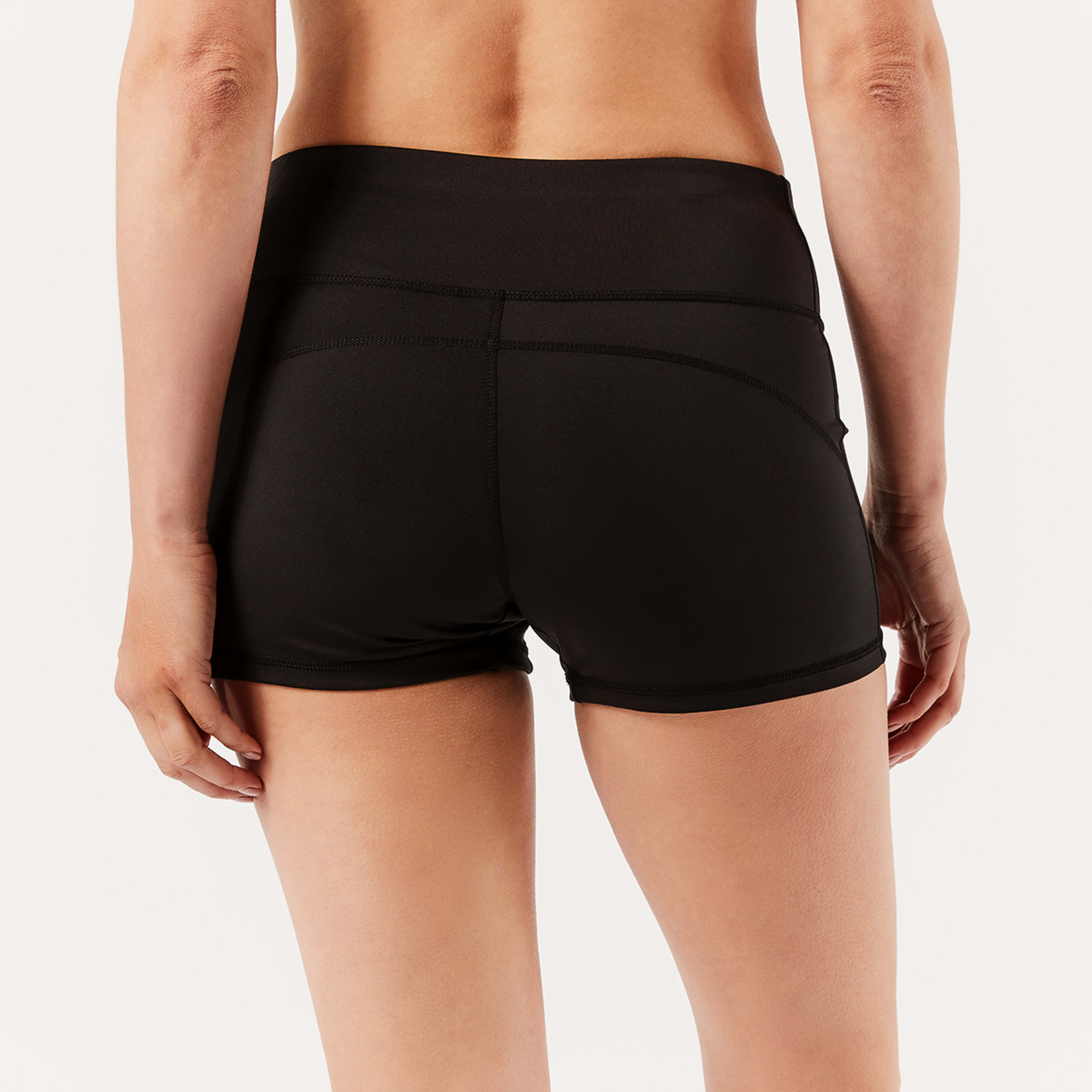 3 Active Womens Micro Bike Shorts Black, 3 of 6