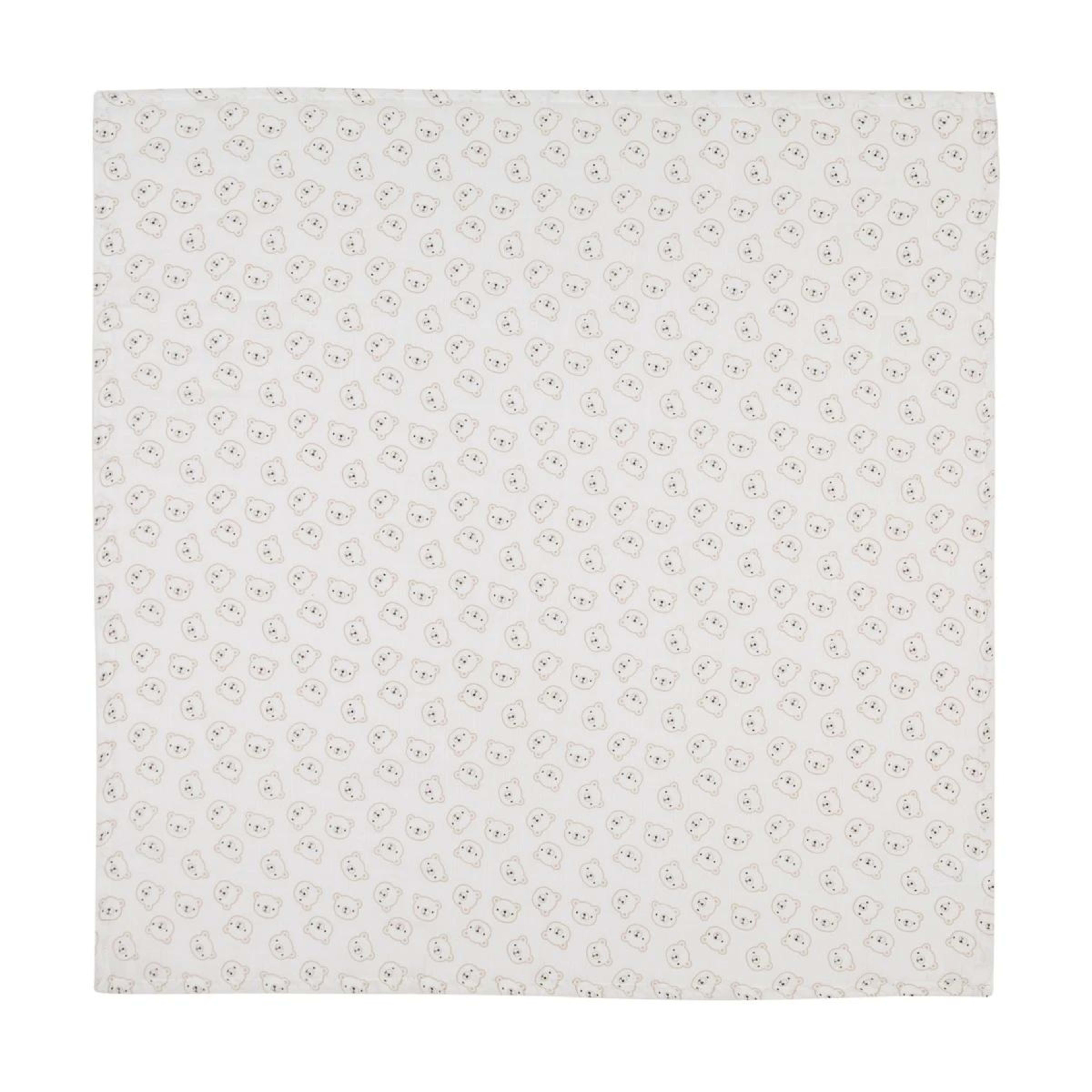 6 3 Pack Organic Cotton Muslin Wraps - Bears, 6 of 6