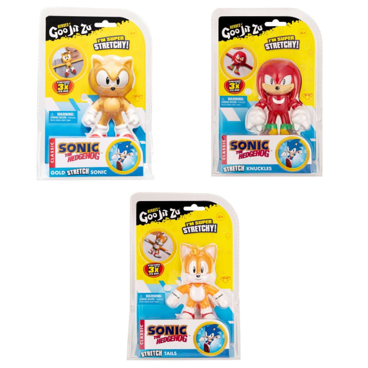 Heroes of Goo Jit Zu Sonic the Hedgehog: Stretch Sonic - Assorted - Kmart