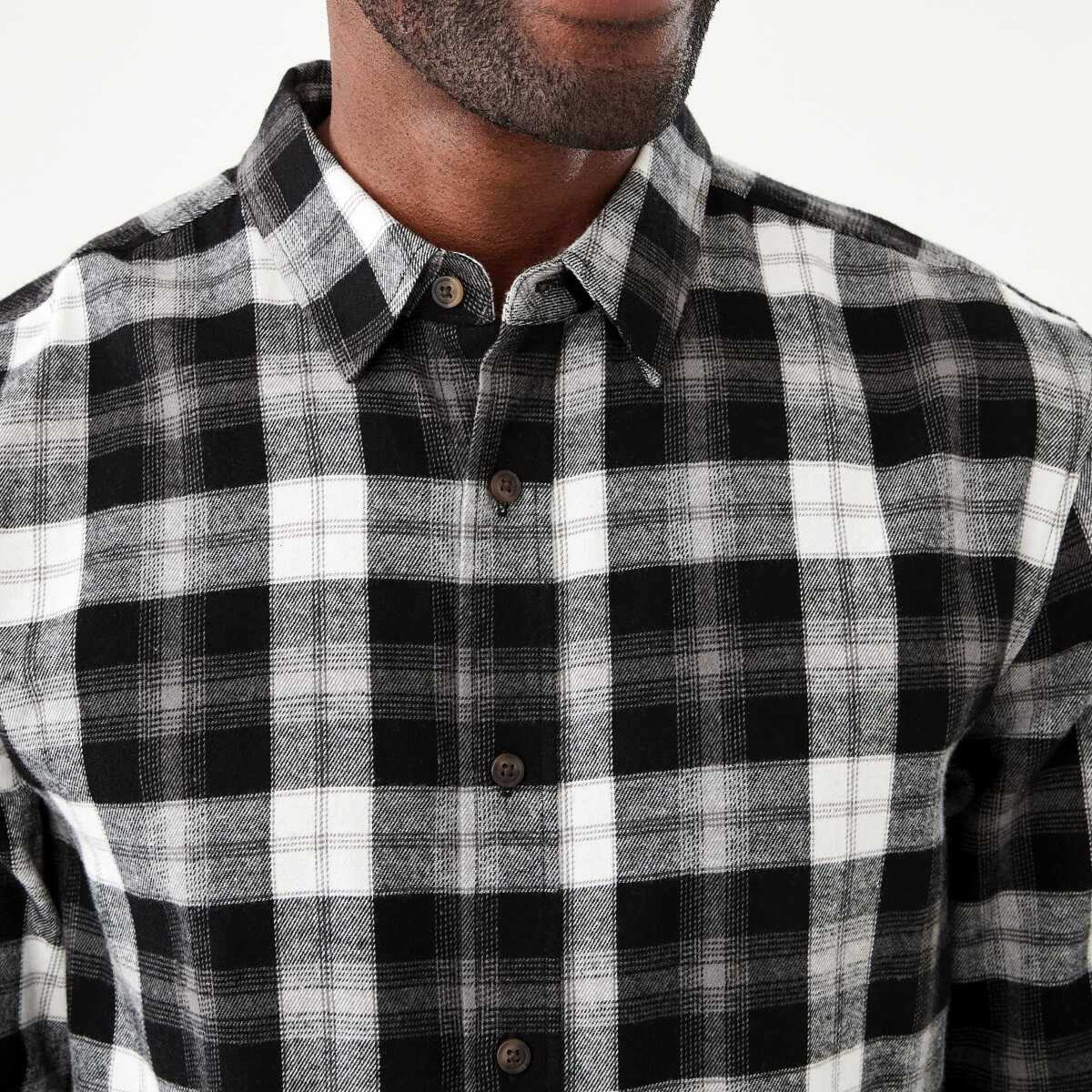 5 Long Sleeve Brushed Check Shirt Lasa Check, 5 of 6