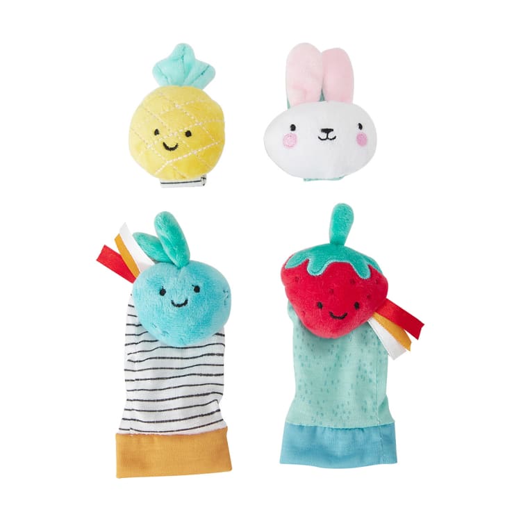 4 Pack Wrist Rattles & Foot Finders Kmart