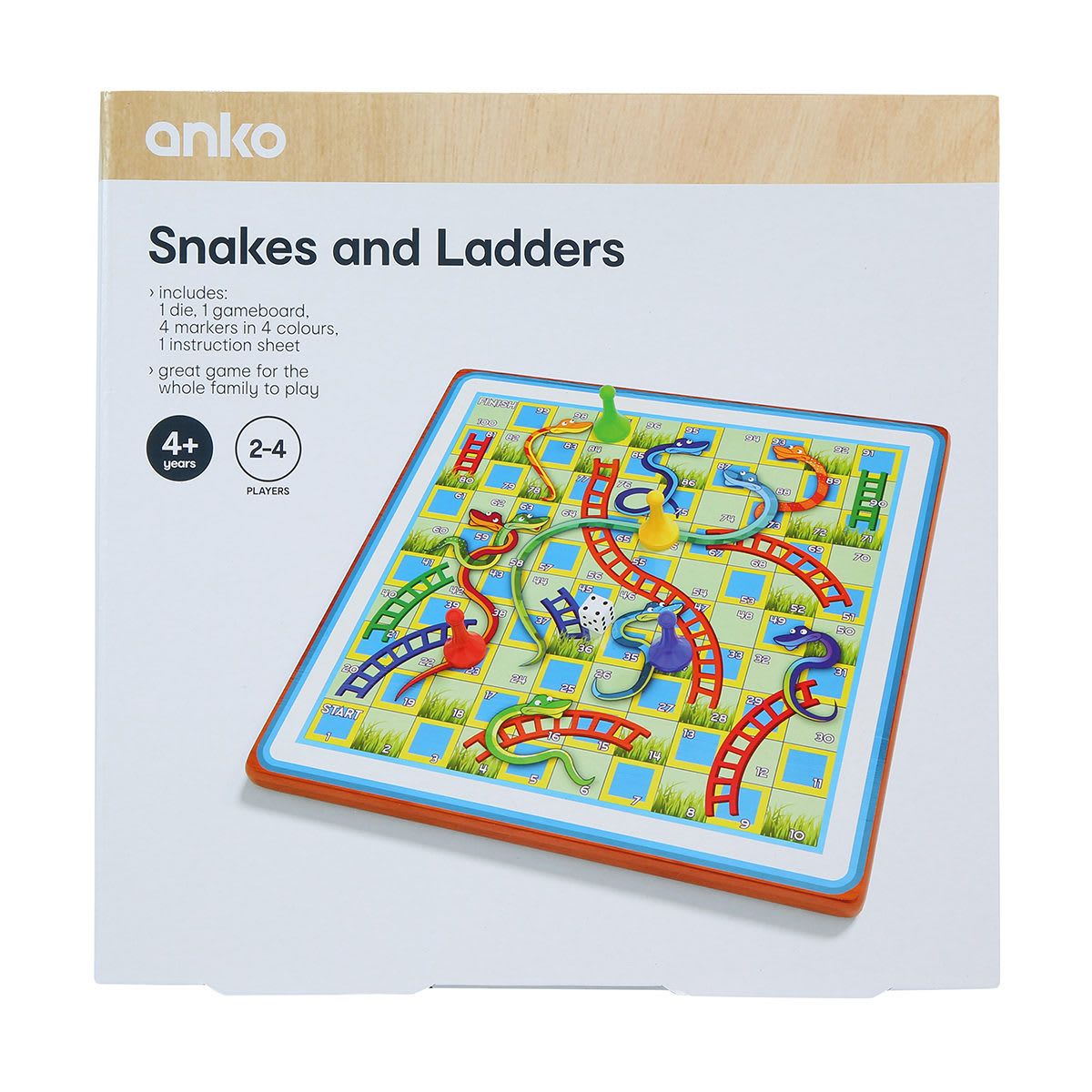 Snakes and Ladders Game Kmart