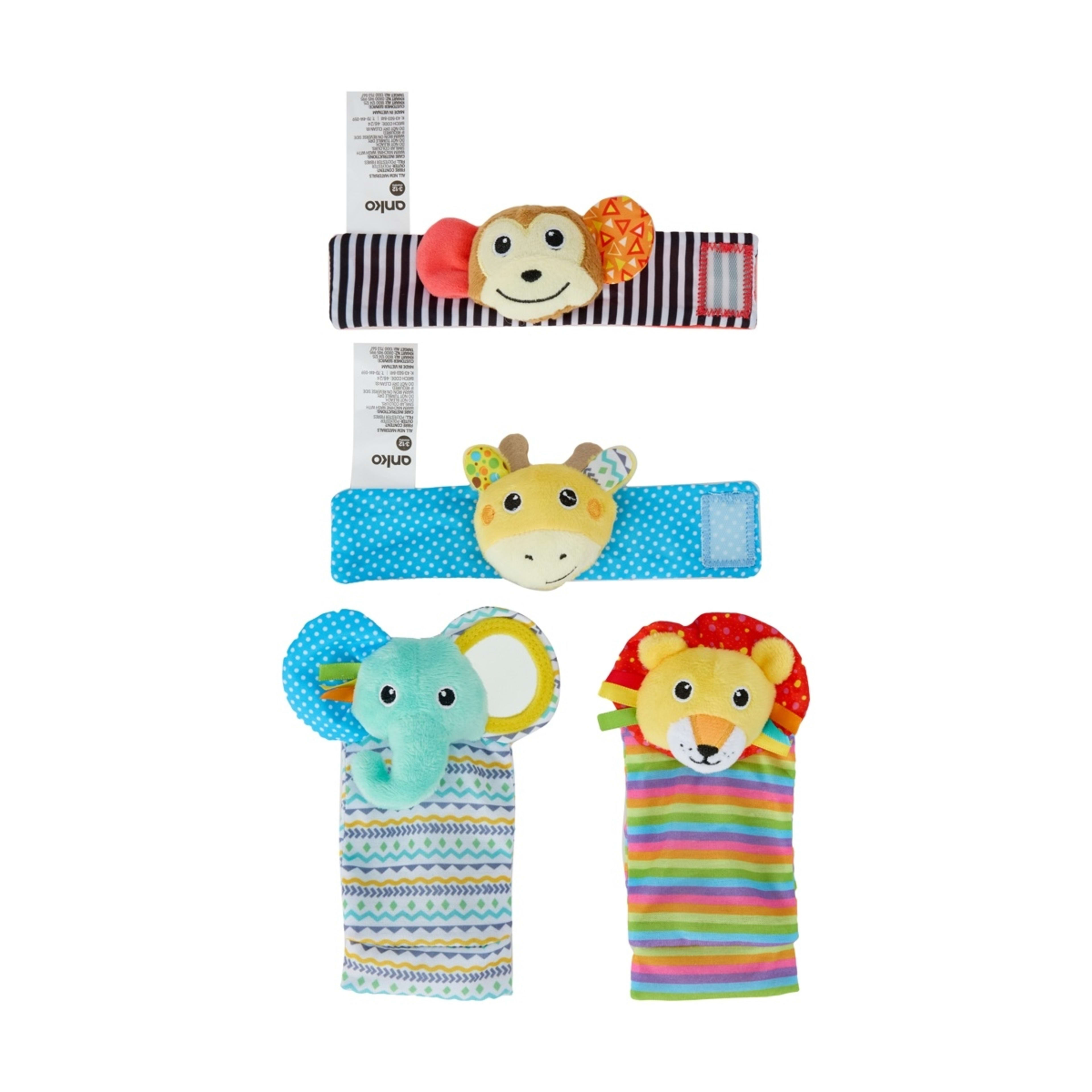 2 Wrist Rattles and Foot Finders, 2 of 6